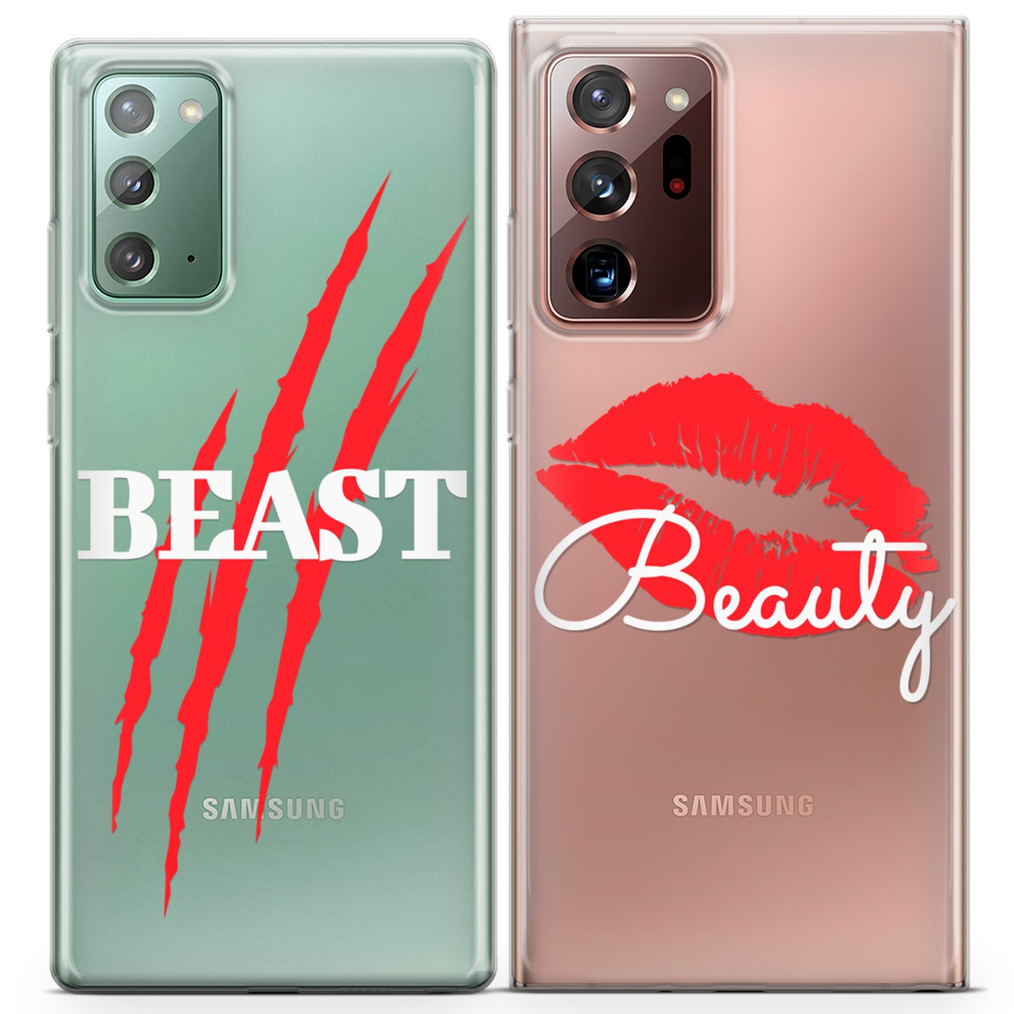 Cavka iPhone Couple Cases Beast and Beauty