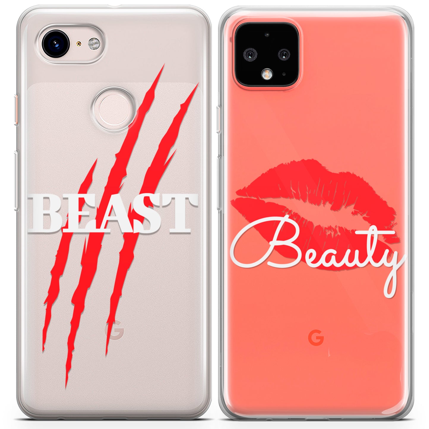 Cavka iPhone Couple Cases Beast and Beauty