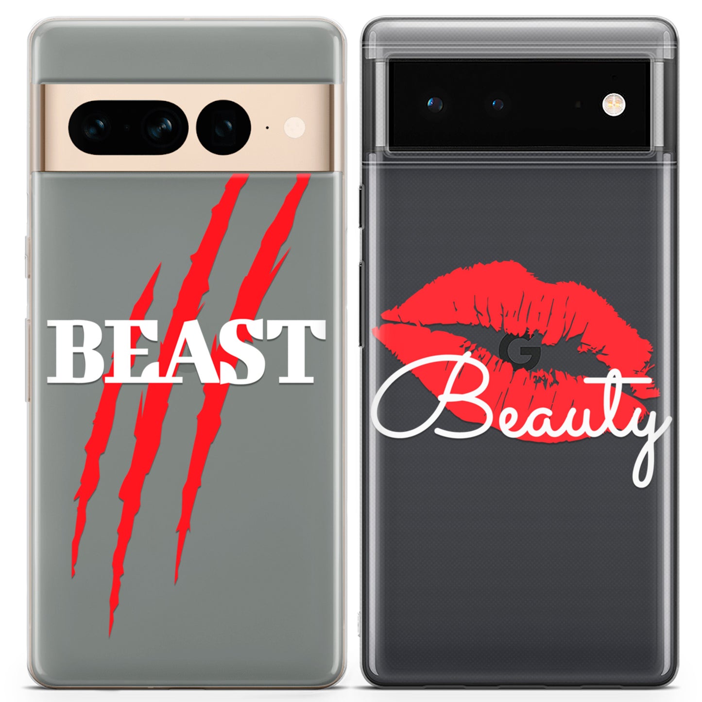 Cavka iPhone Couple Cases Beast and Beauty