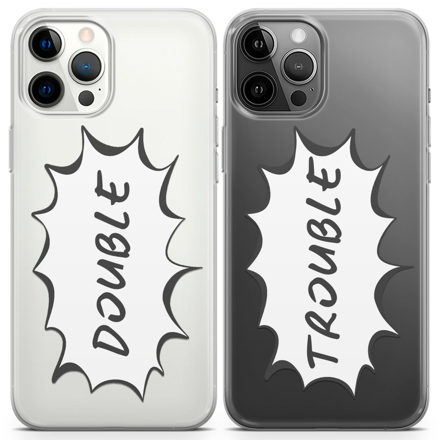 Cavka iPhone Couple Cases Double Trouble