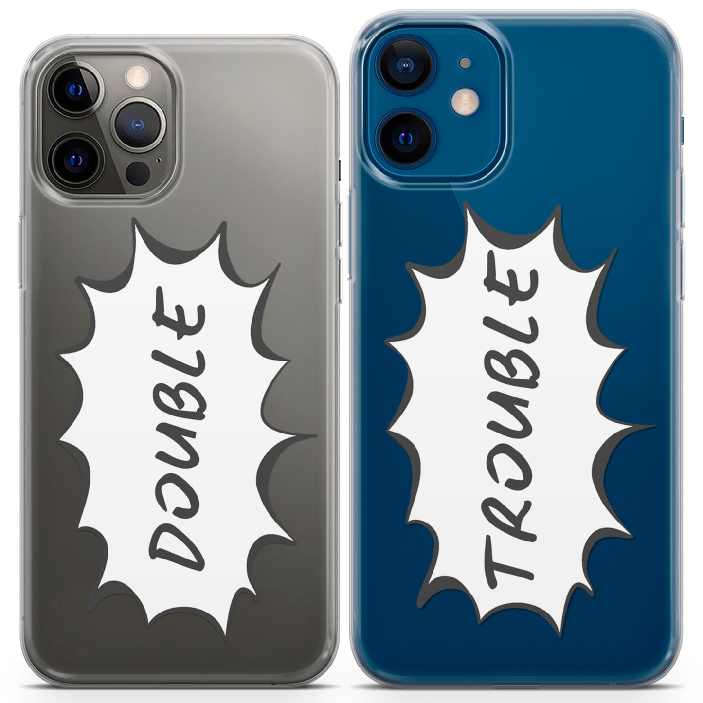 Cavka iPhone Couple Cases Double Trouble