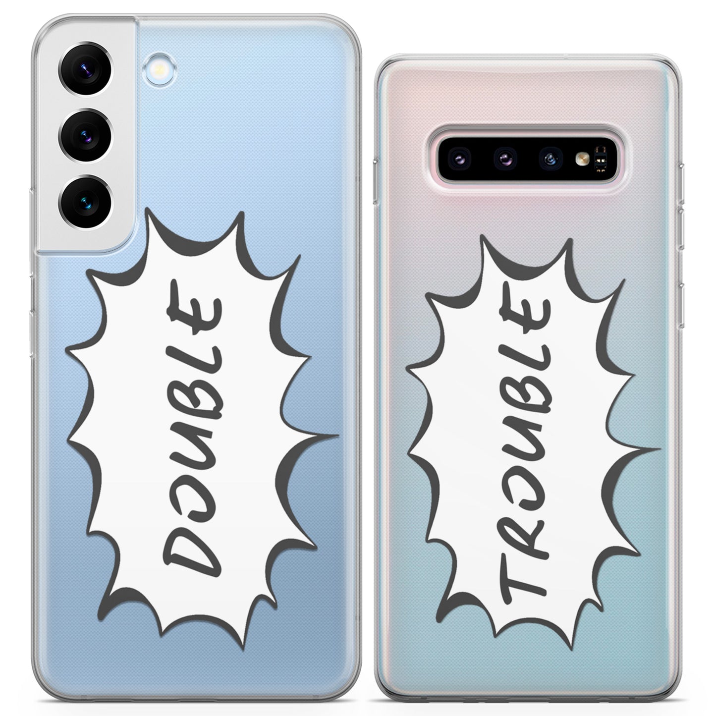 Cavka iPhone Couple Cases Double Trouble