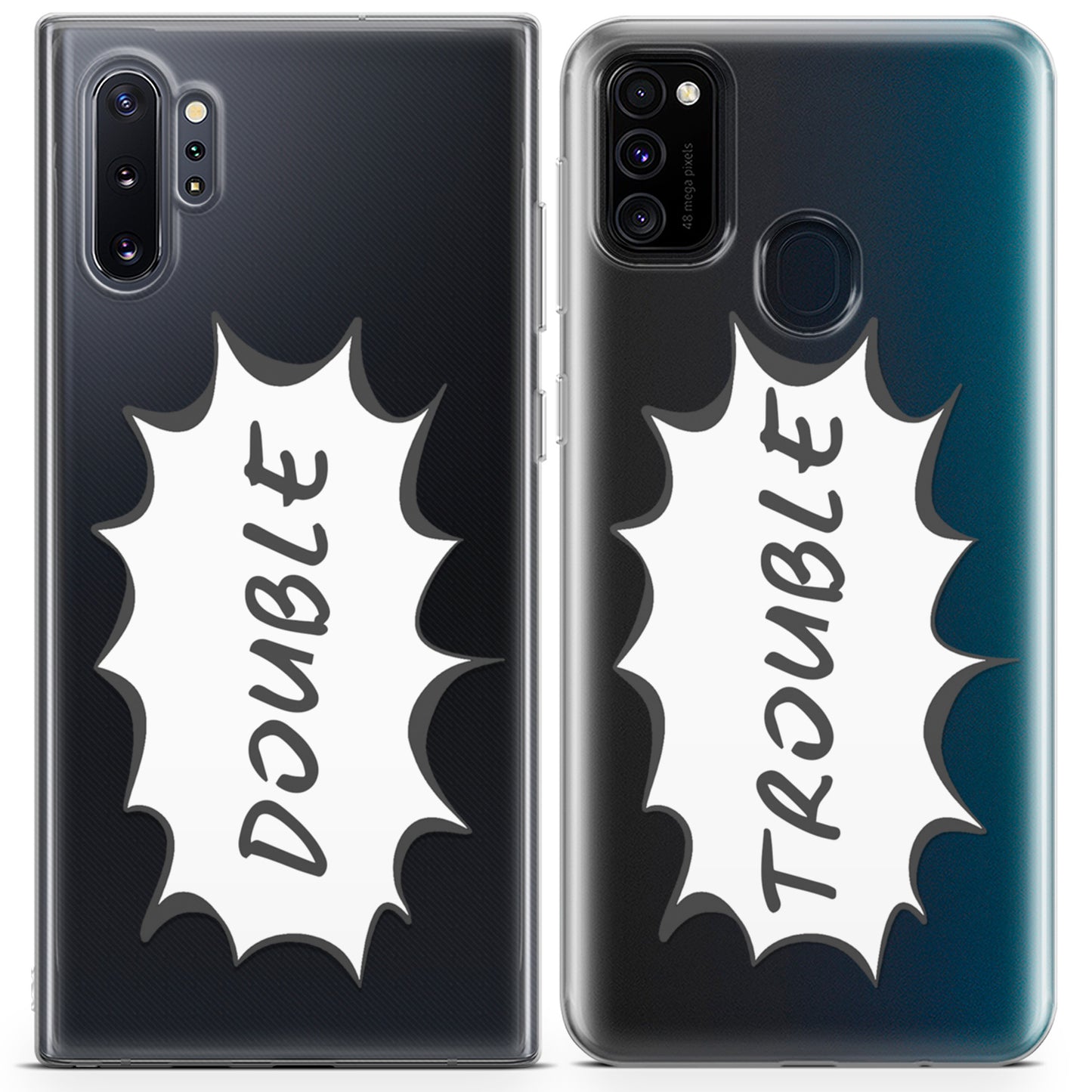 Cavka iPhone Couple Cases Double Trouble