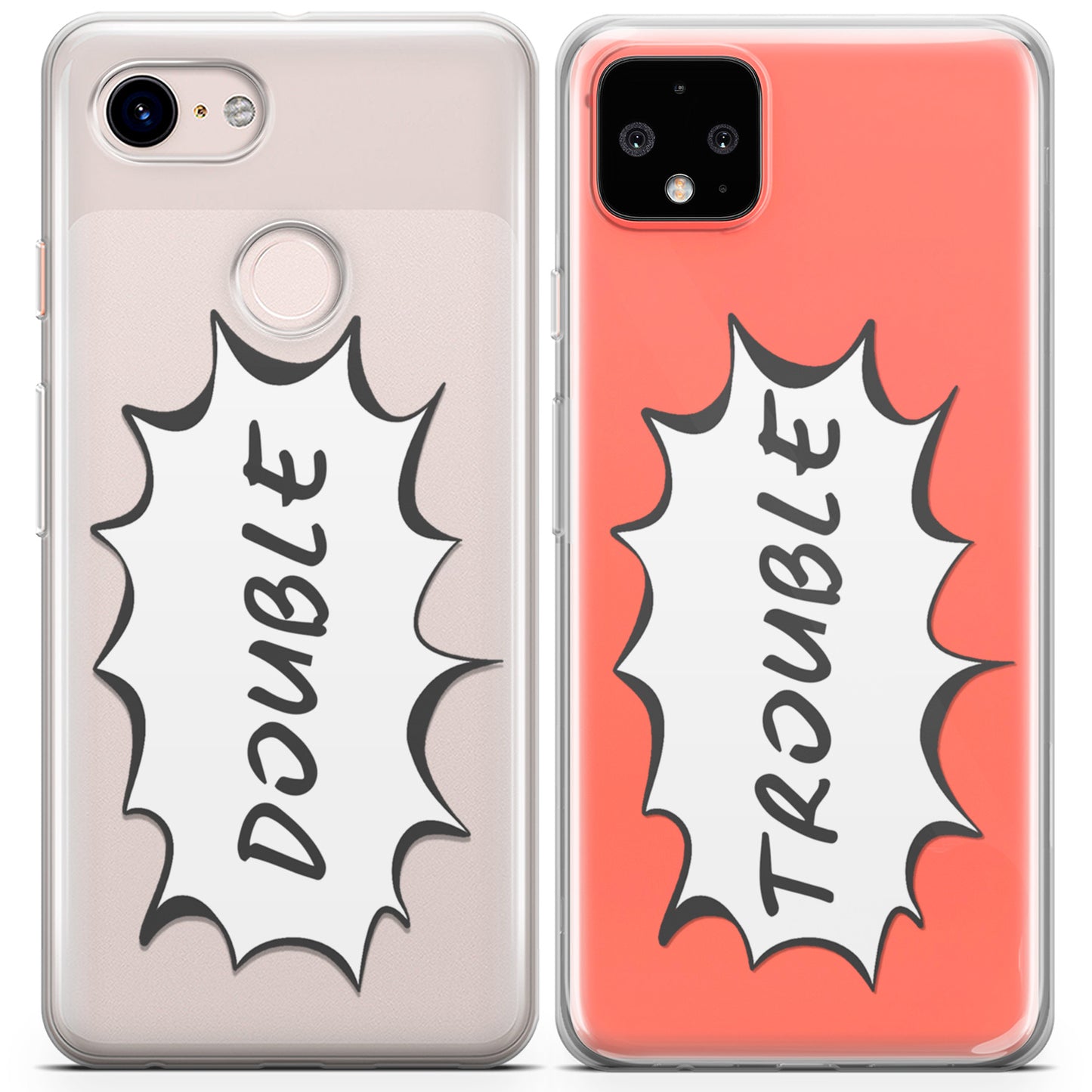 Cavka iPhone Couple Cases Double Trouble