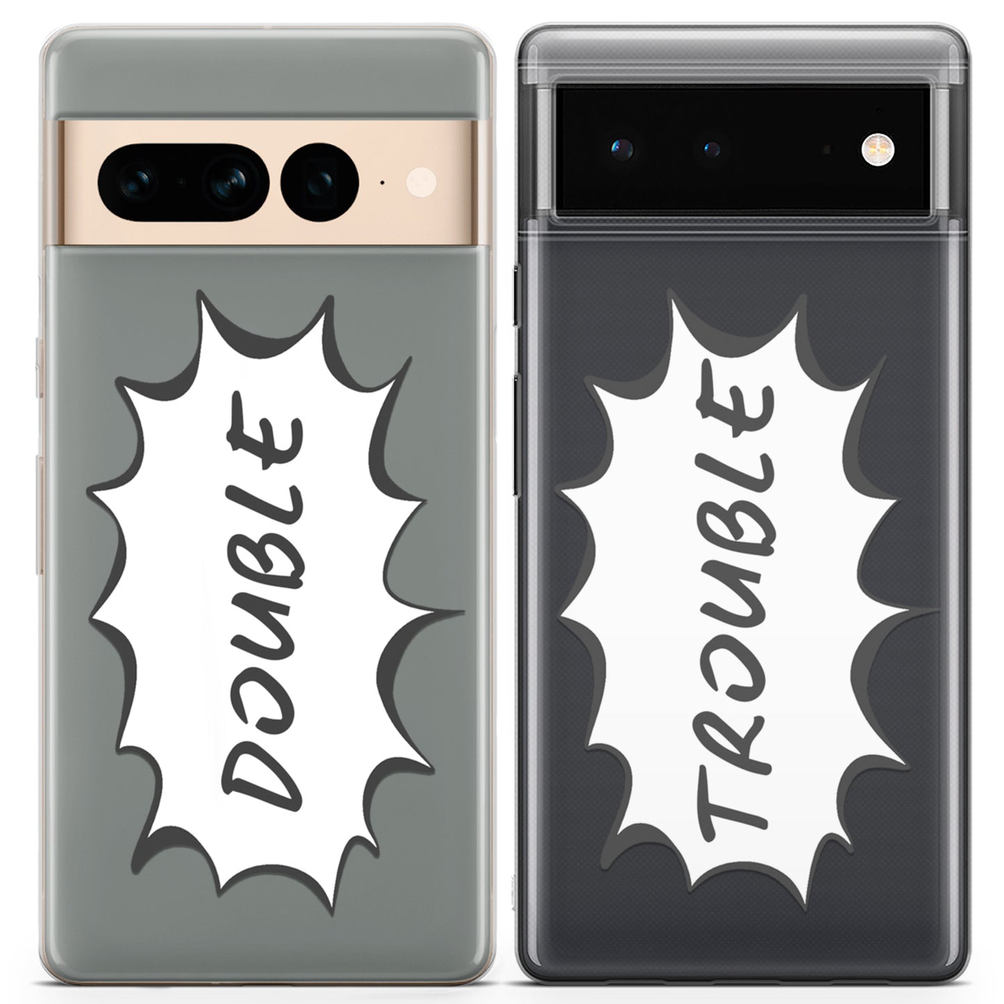 Cavka iPhone Couple Cases Double Trouble