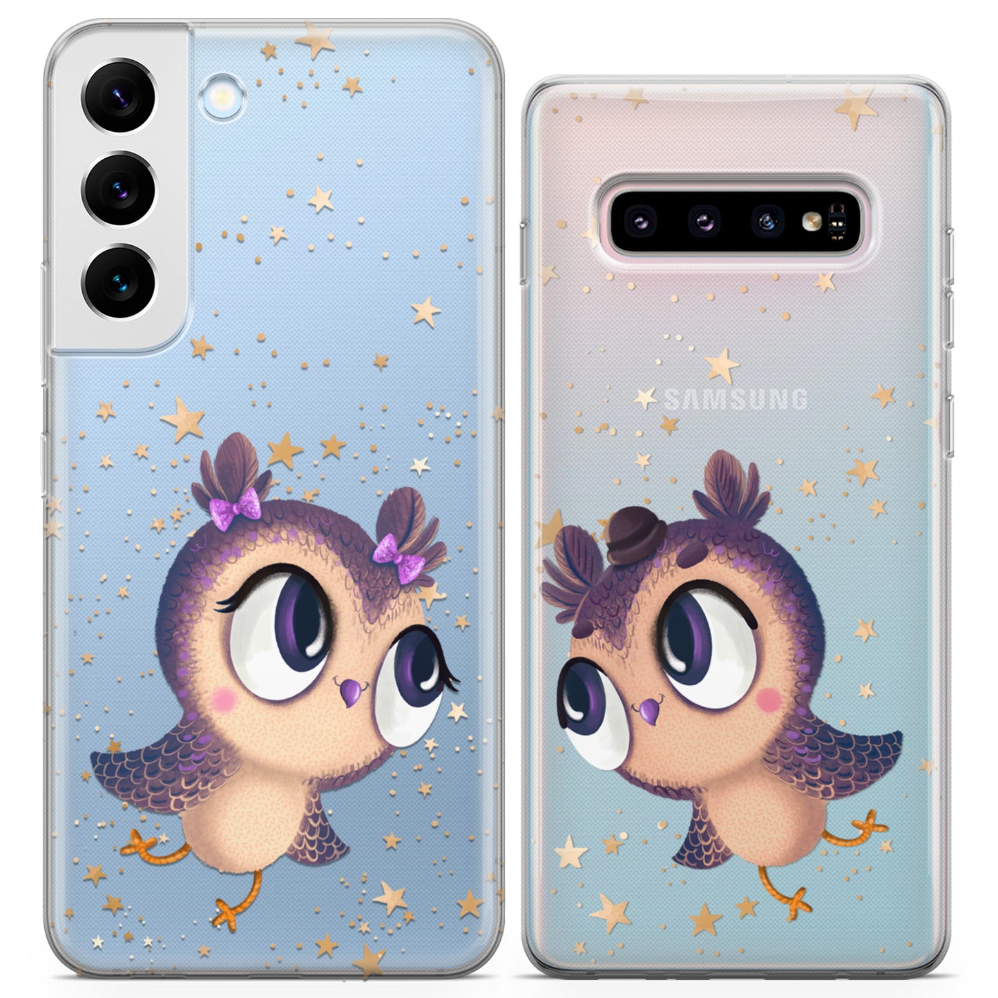 Cavka iPhone Couple Cases Adorable Owls