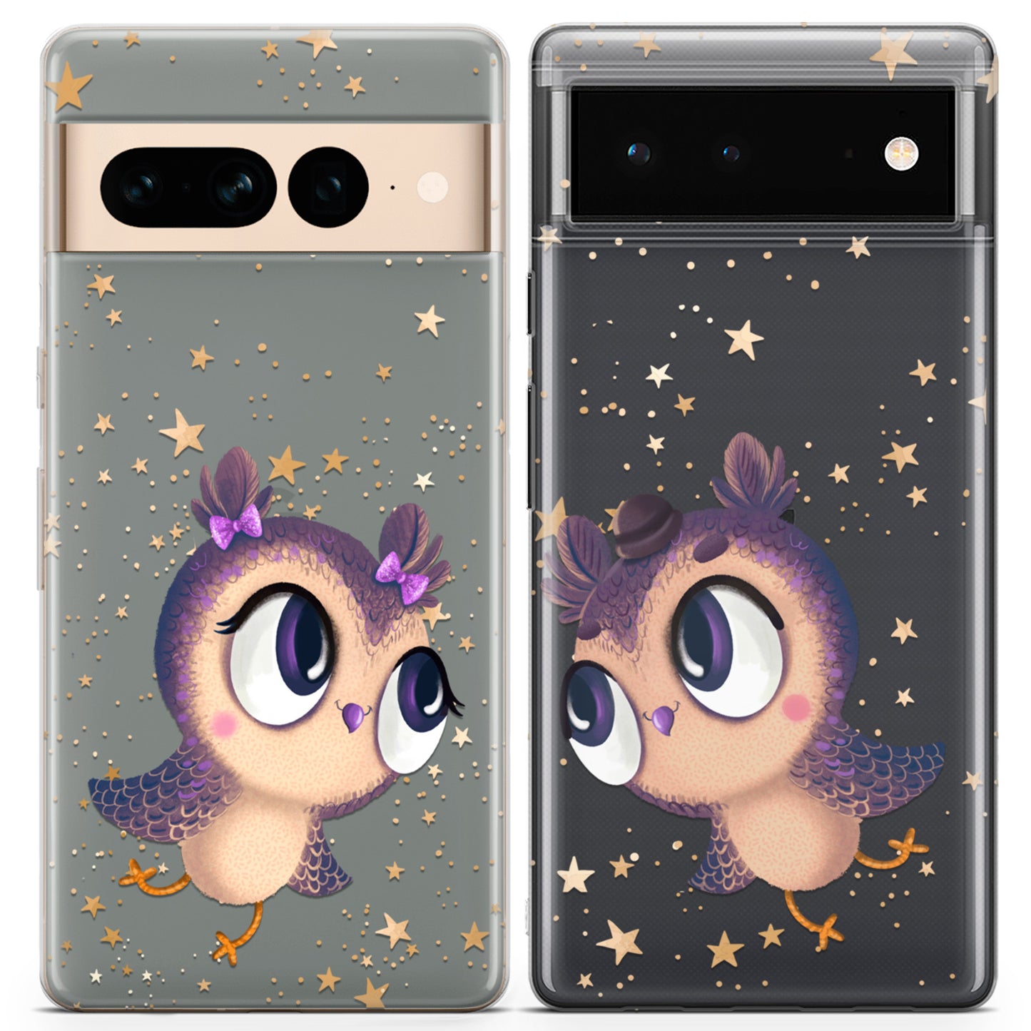 Cavka iPhone Couple Cases Adorable Owls