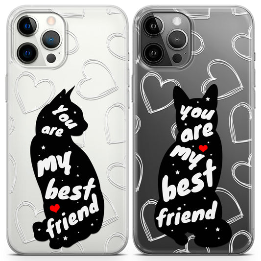 Cavka iPhone Couple Cases Cats Friends