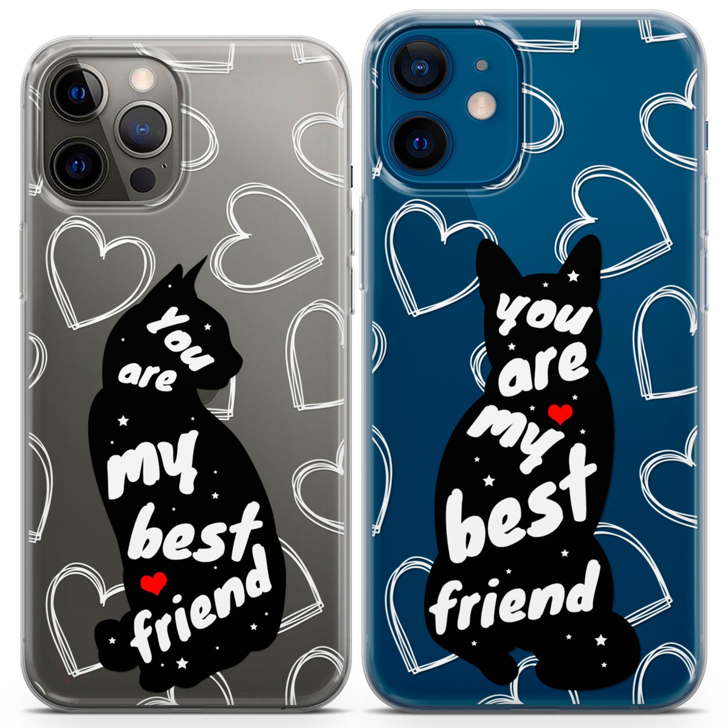 Cavka iPhone Couple Cases Cats Friends