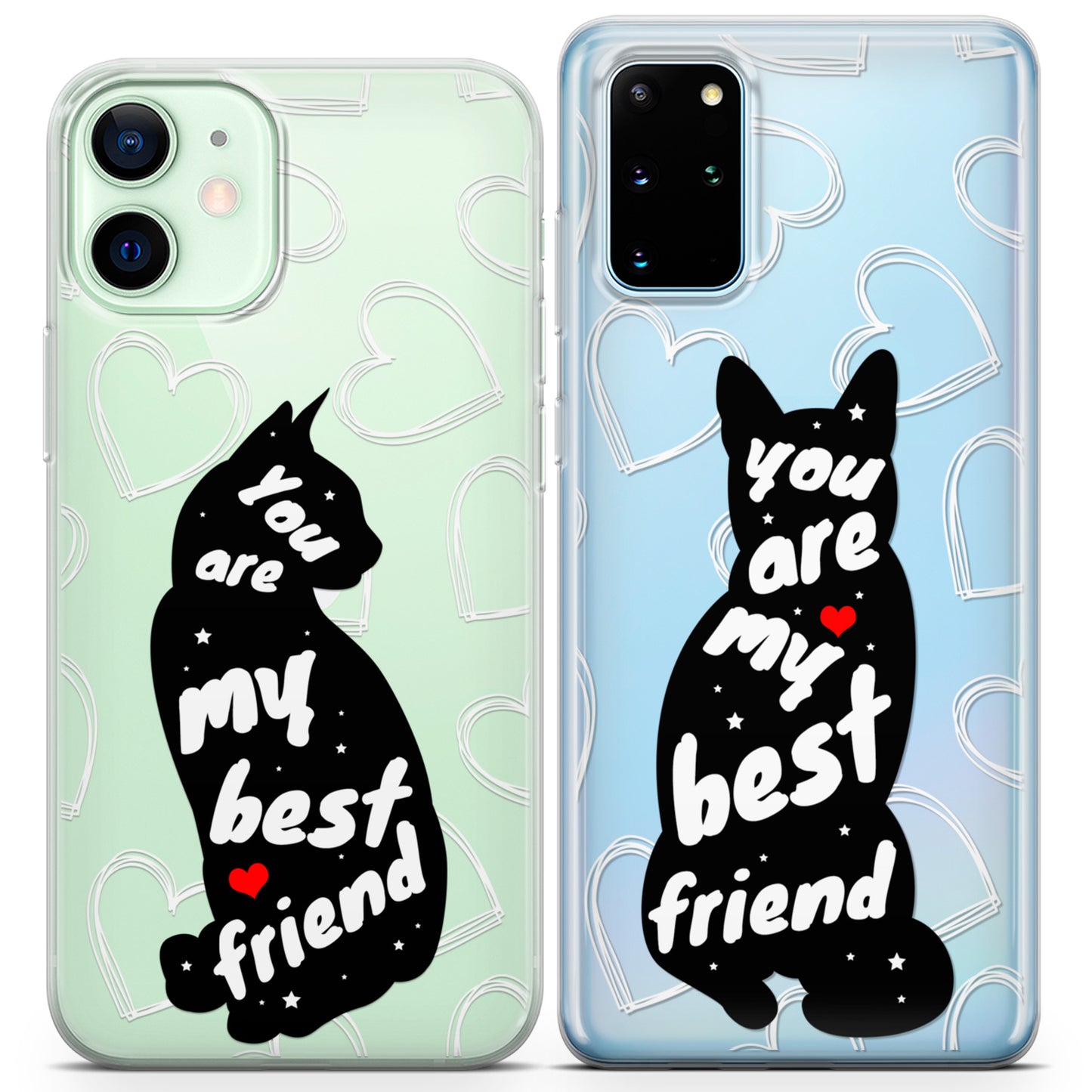 Cavka iPhone Couple Cases Cats Friends