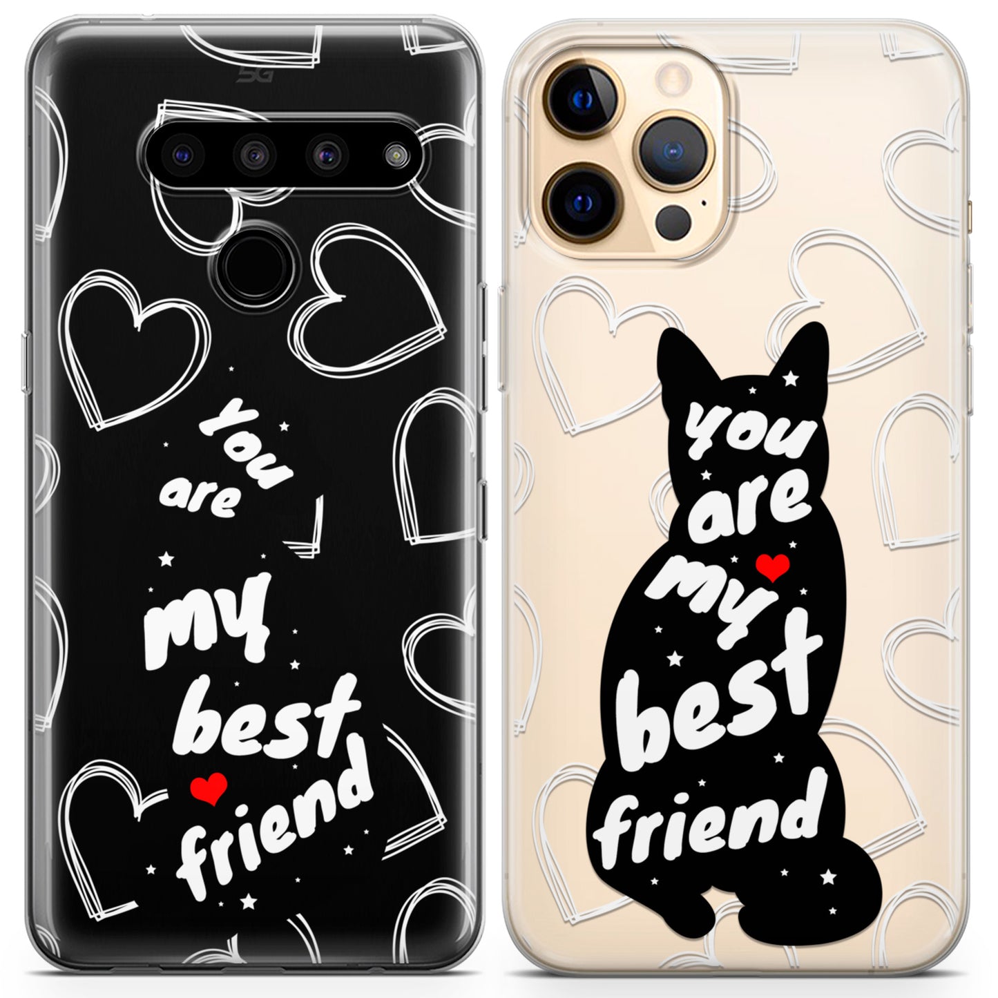 Cavka iPhone Couple Cases Cats Friends