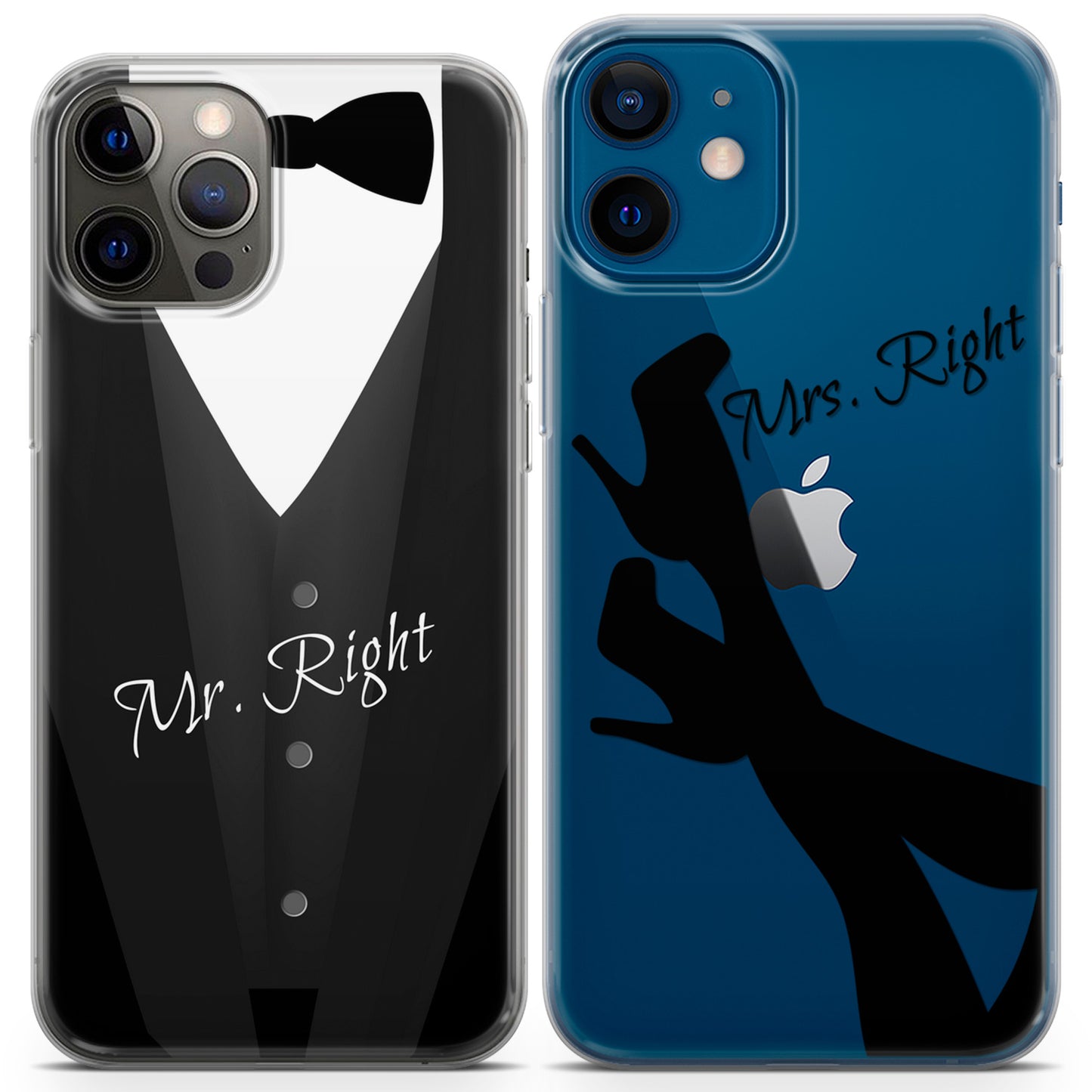 Cavka iPhone Couple Cases Mr. Right & Mrs. Right