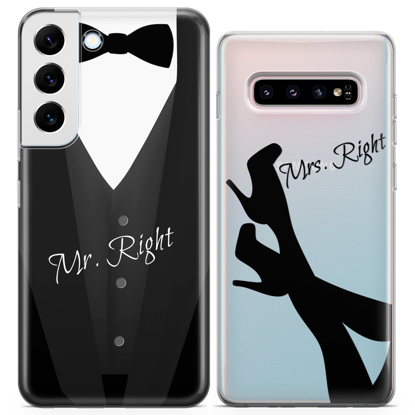 Cavka iPhone Couple Cases Mr. Right & Mrs. Right