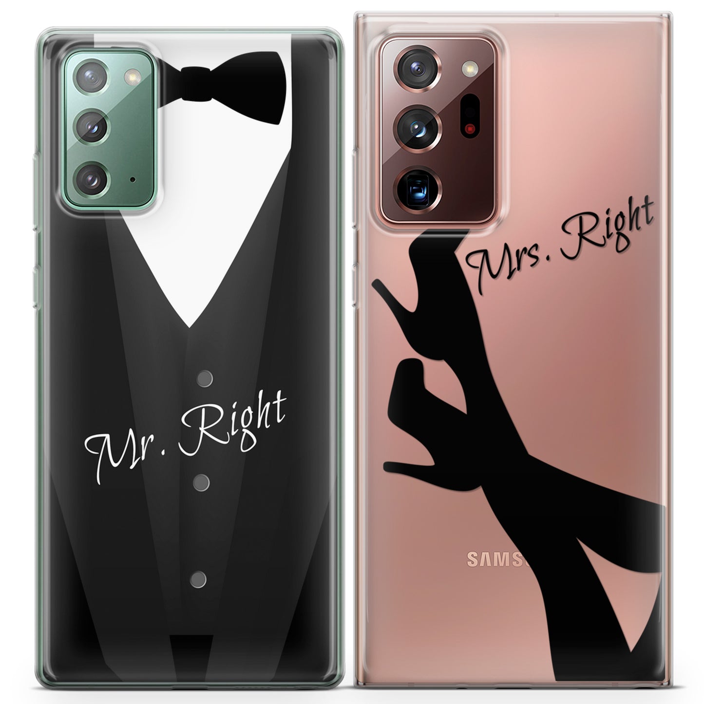 Cavka iPhone Couple Cases Mr. Right & Mrs. Right