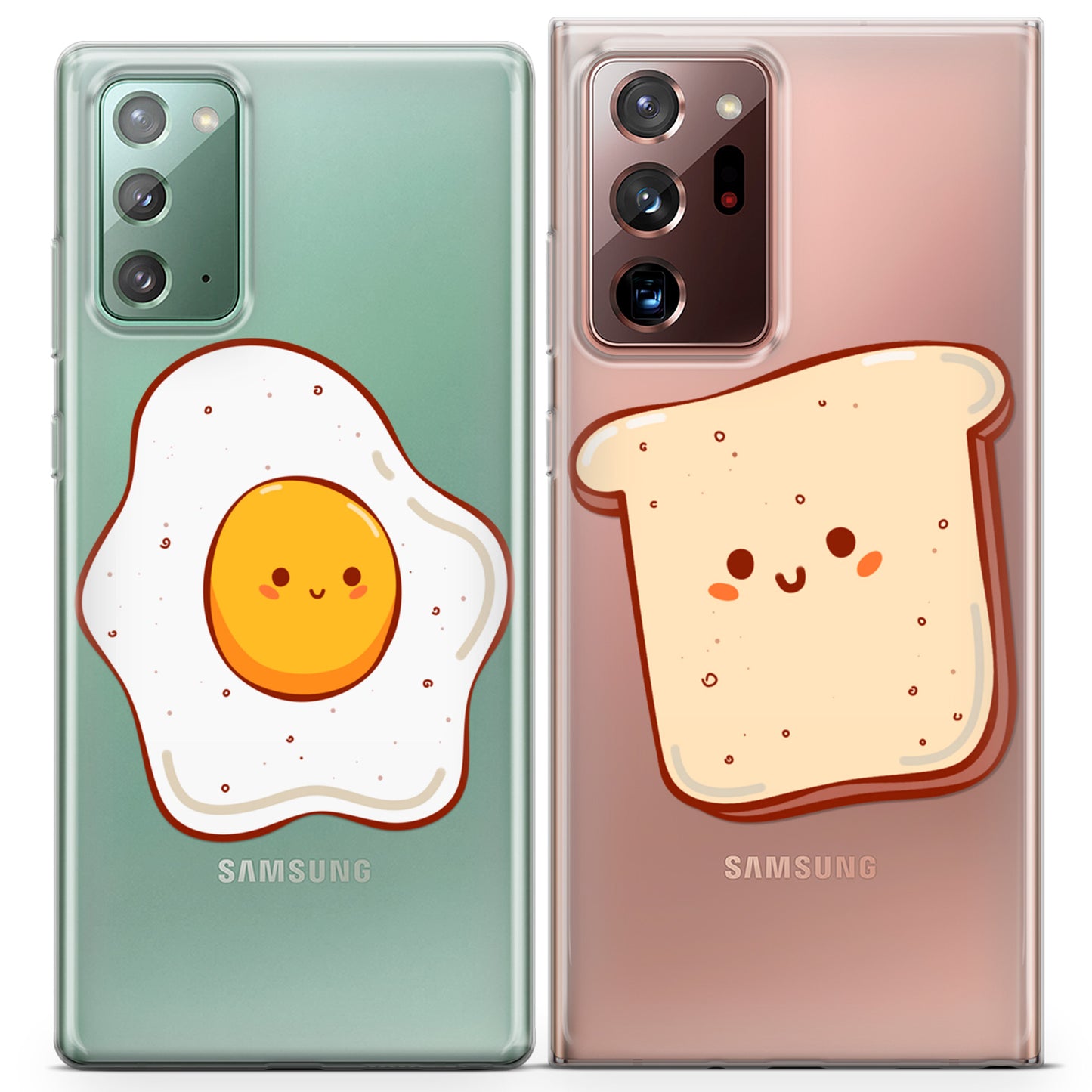 Cavka iPhone Couple Cases Egg and Toast