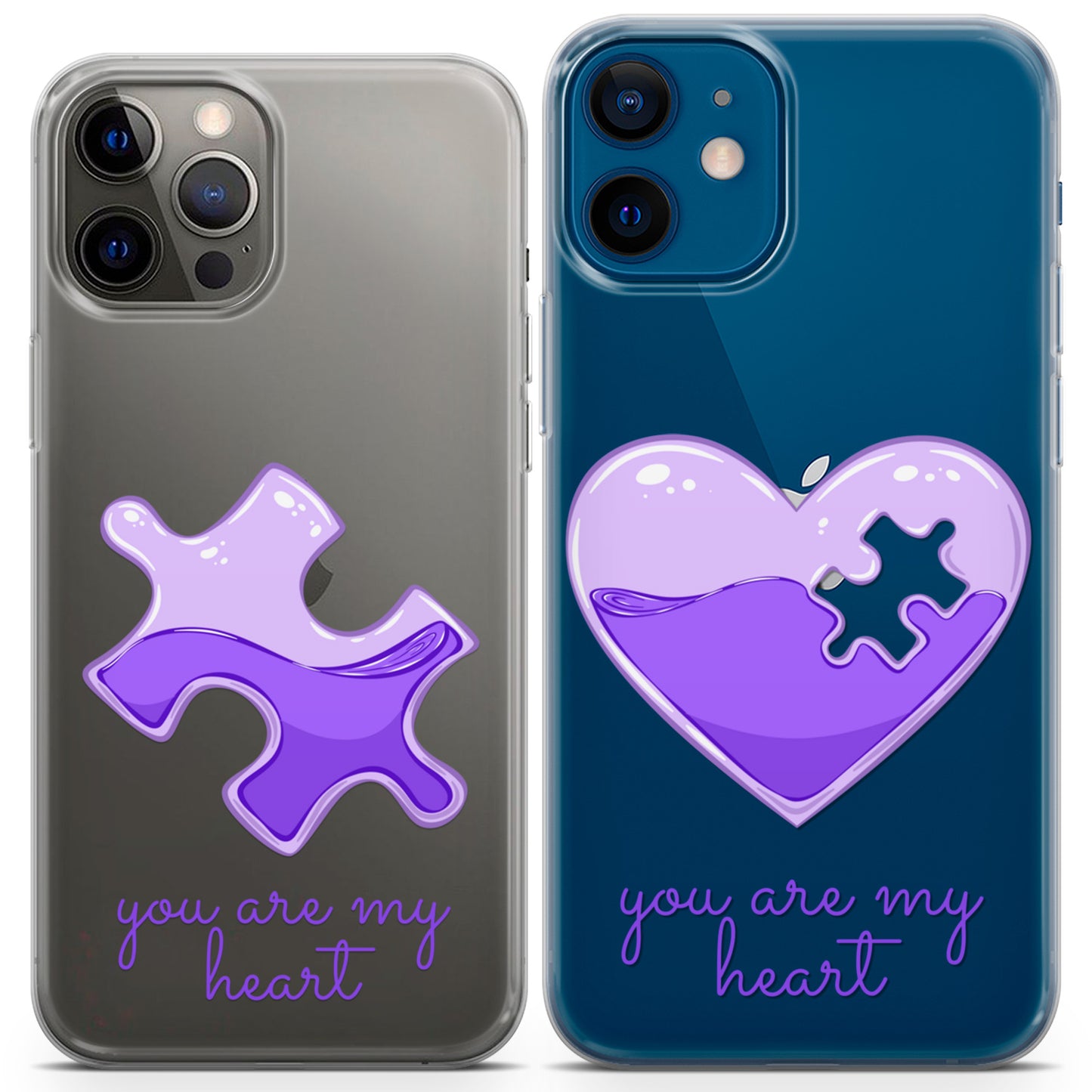 Cavka iPhone Couple Cases You Are My Heart