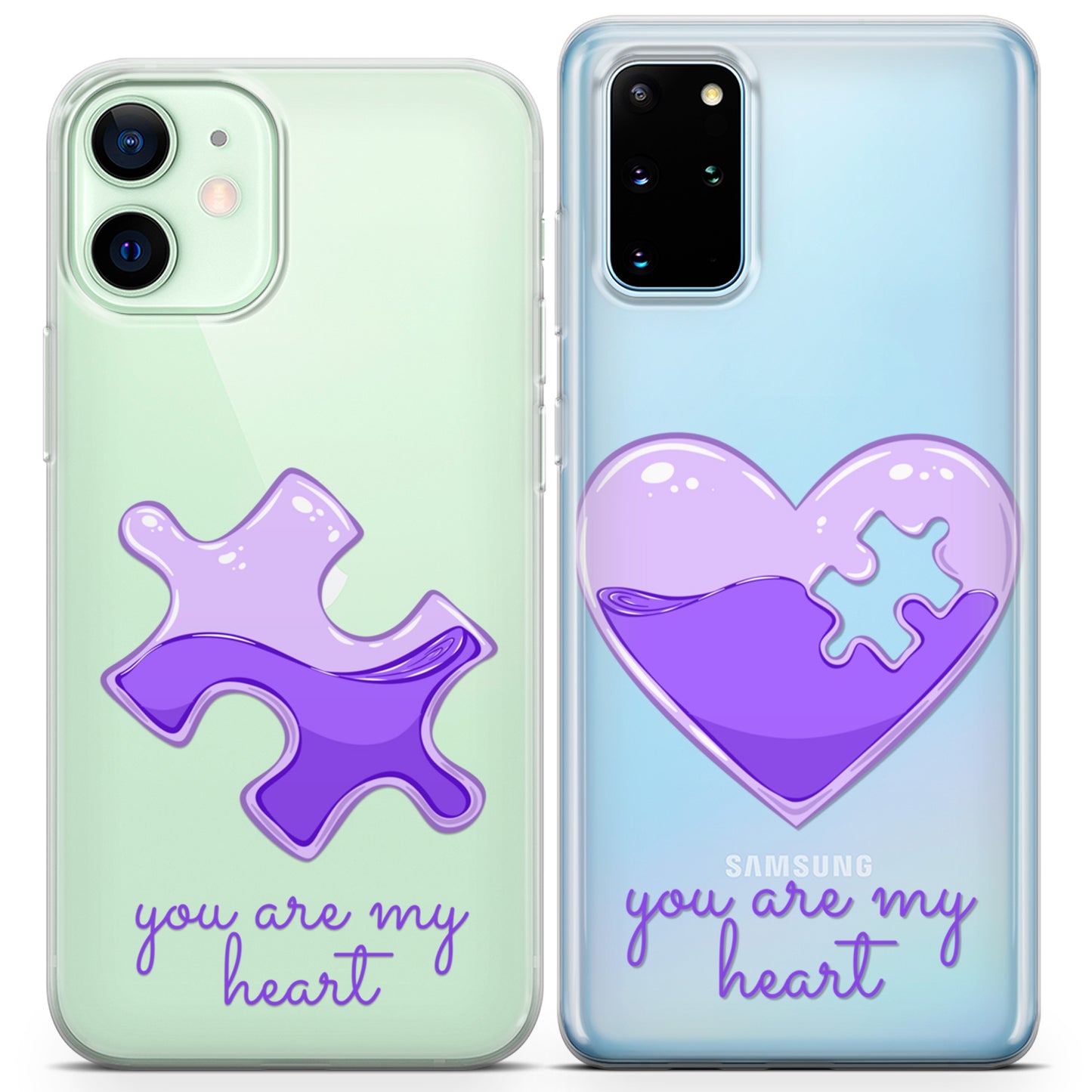 Cavka iPhone Couple Cases You Are My Heart