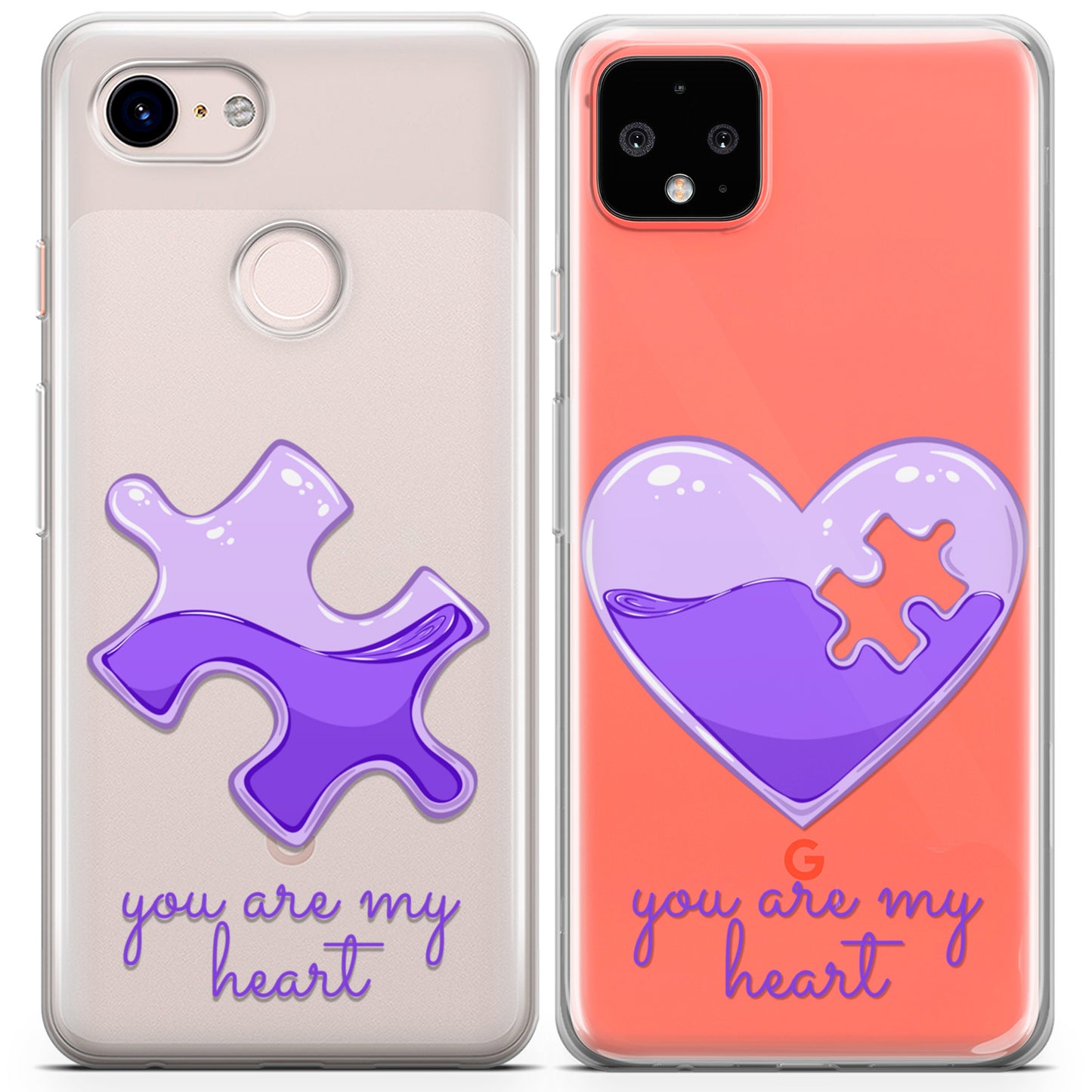 Cavka iPhone Couple Cases You Are My Heart