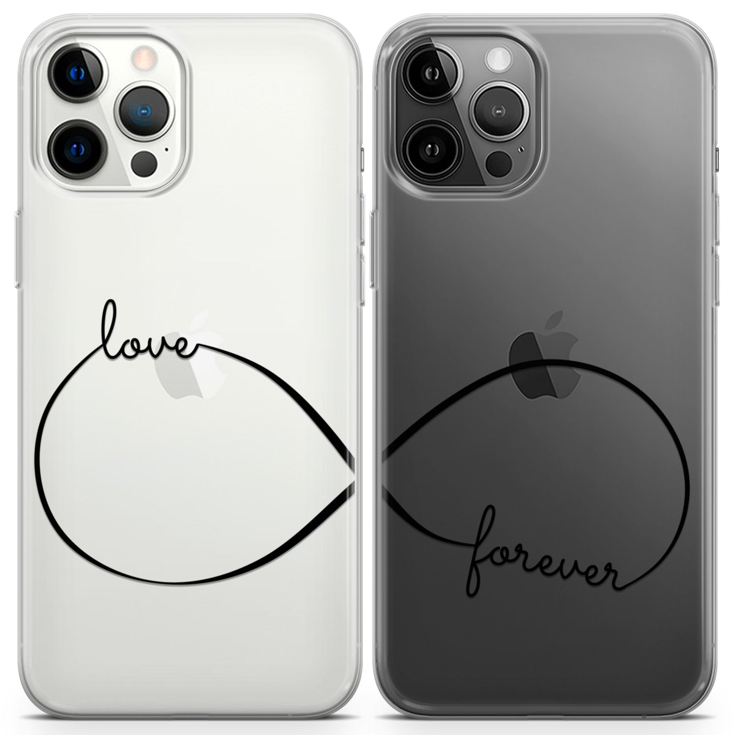 Cavka iPhone Couple Cases Love Forever Line