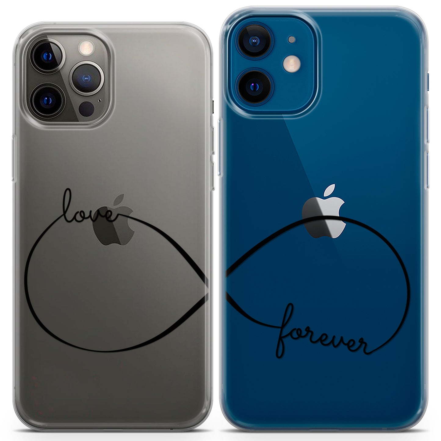 Cavka iPhone Couple Cases Love Forever Line