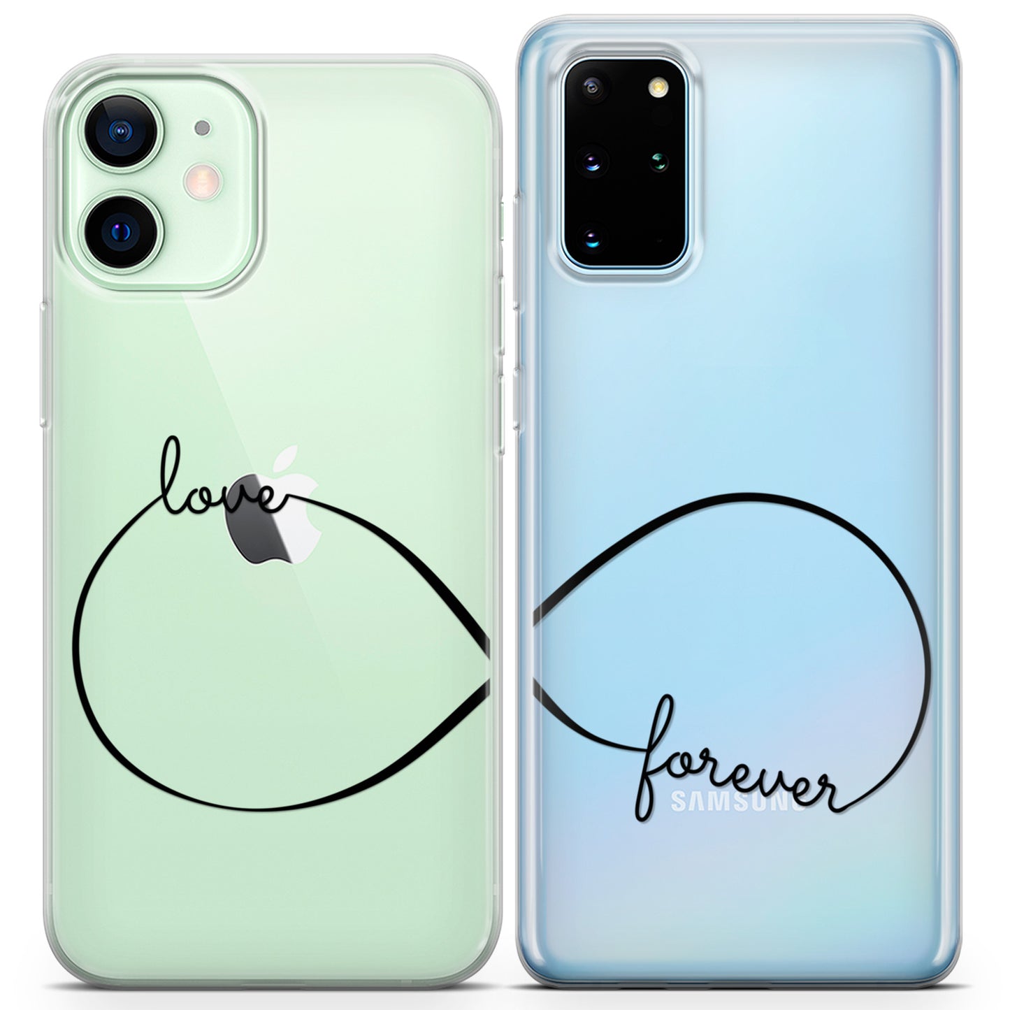 Cavka iPhone Couple Cases Love Forever Line