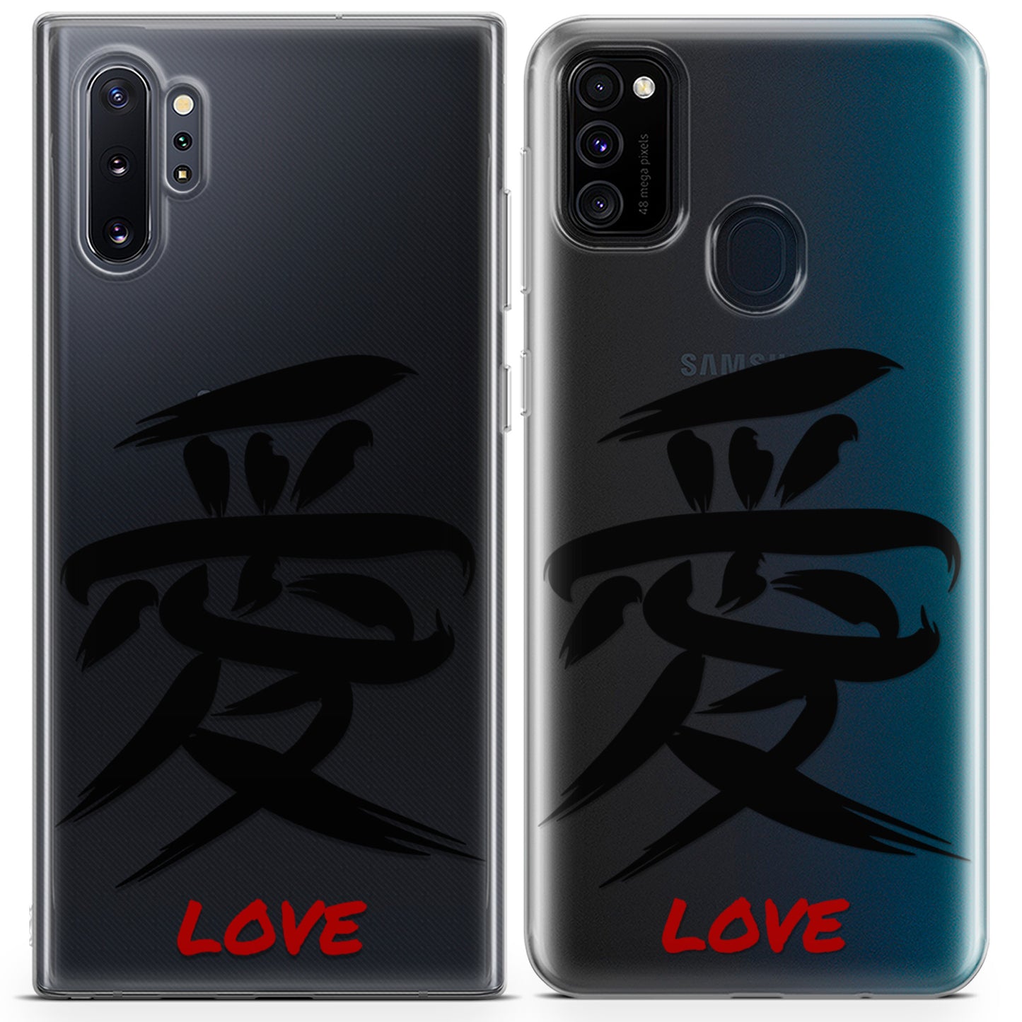 Cavka iPhone Couple Cases Love Hieroglyph