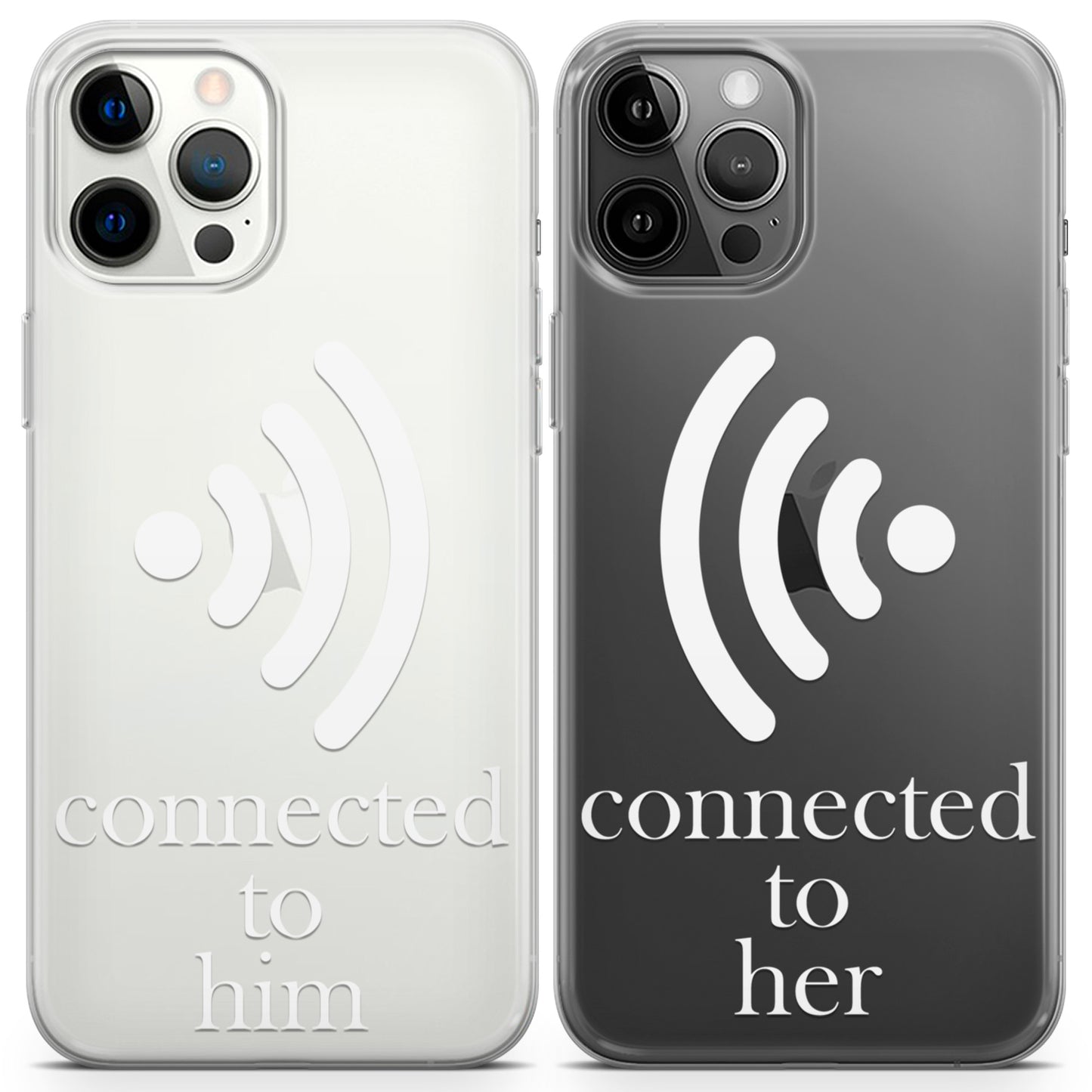 Cavka iPhone Couple Cases Connected