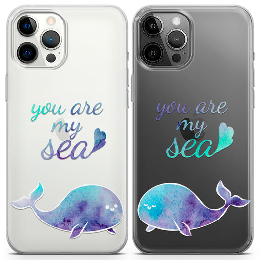 Cavka iPhone Couple Cases You Are My Sea