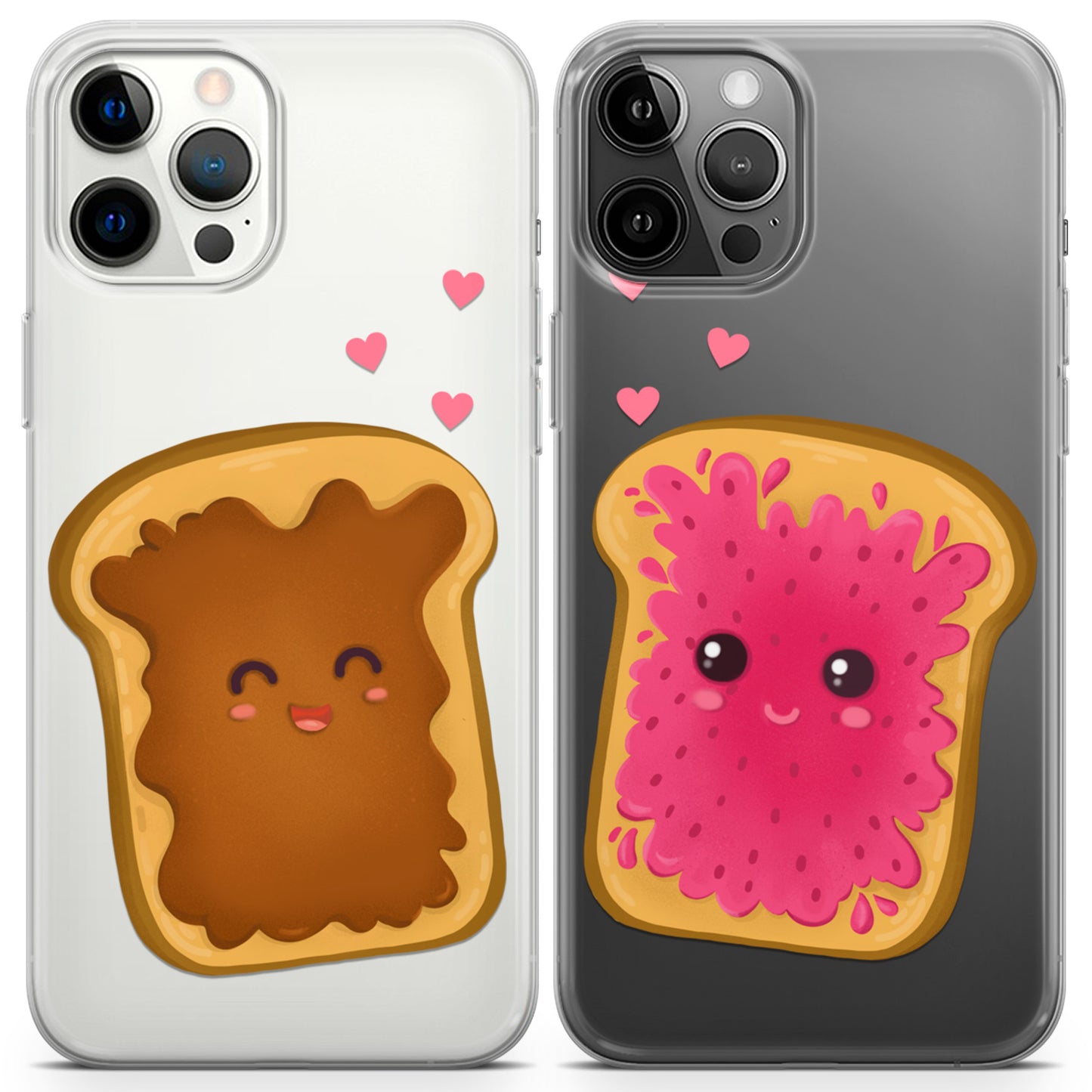 Cavka iPhone Couple Cases Jelly and Butter