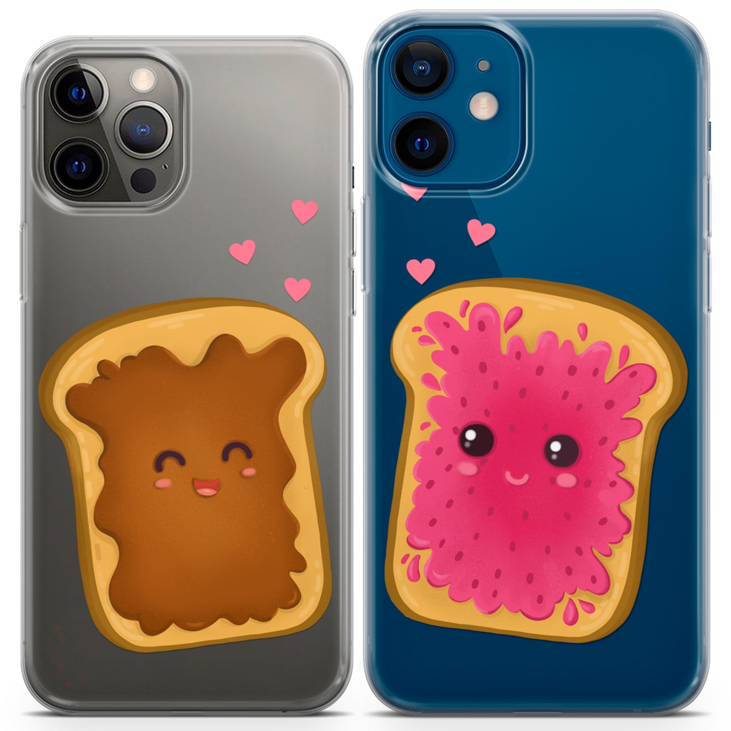 Cavka iPhone Couple Cases Jelly and Butter