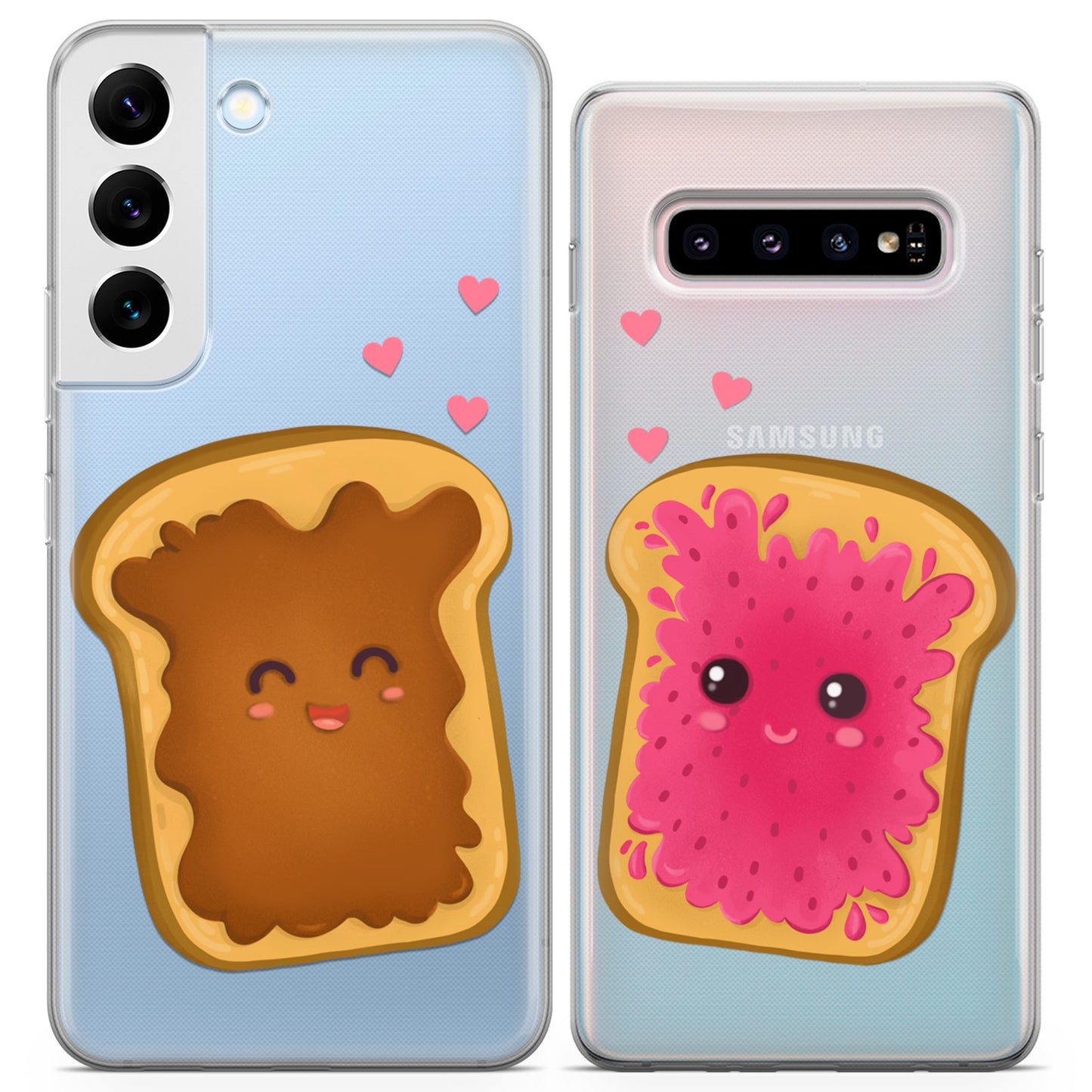 Cavka iPhone Couple Cases Jelly and Butter