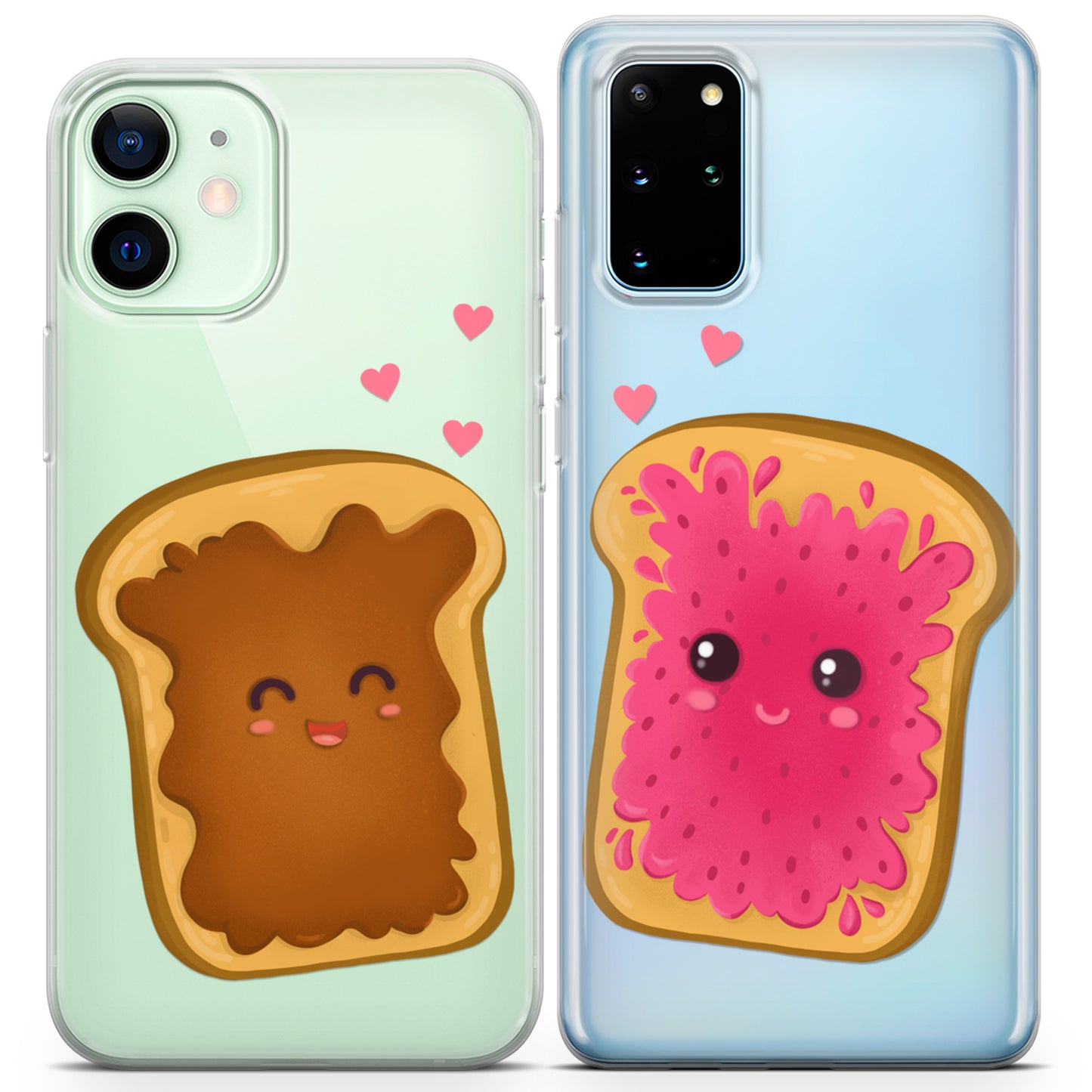 Cavka iPhone Couple Cases Jelly and Butter