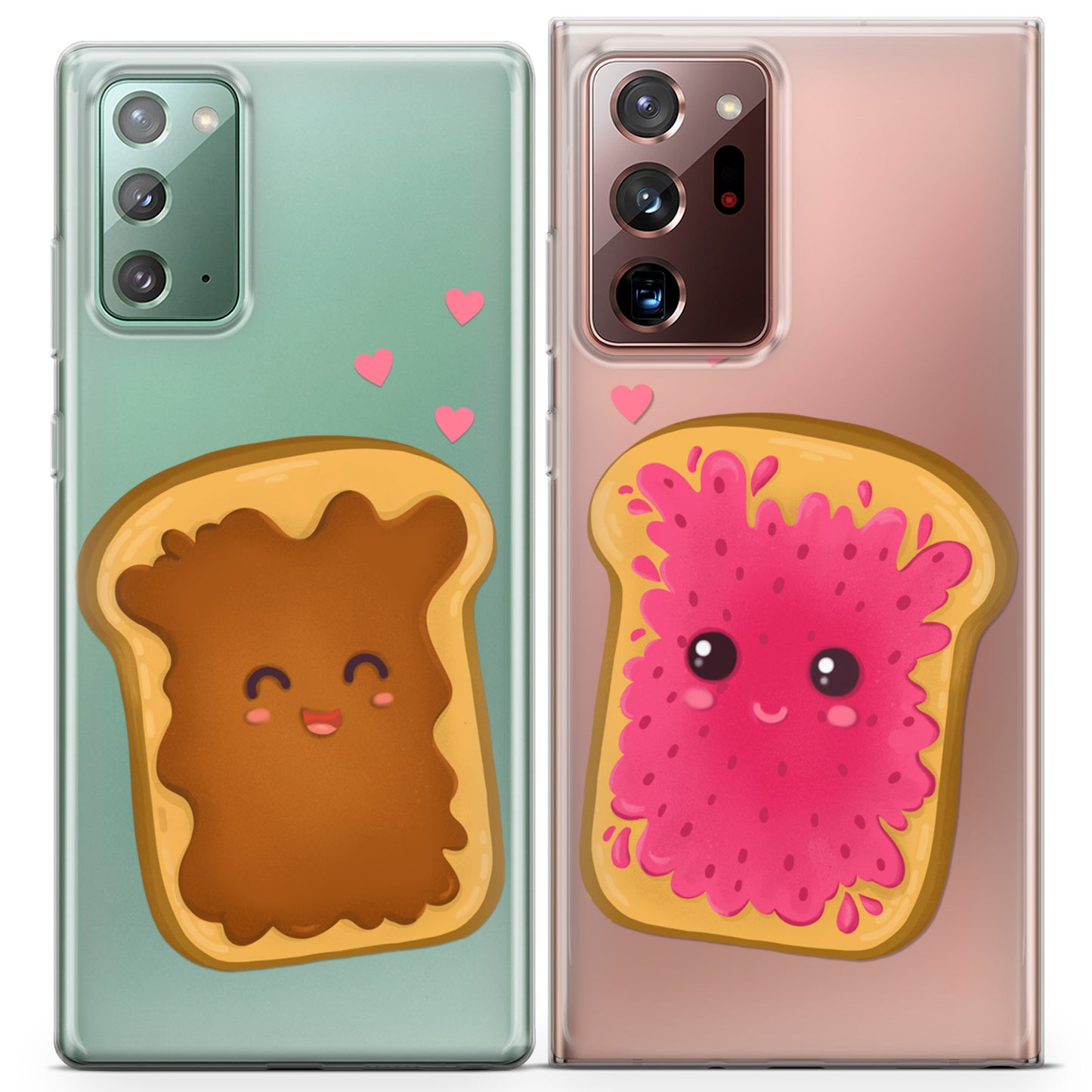 Cavka iPhone Couple Cases Jelly and Butter