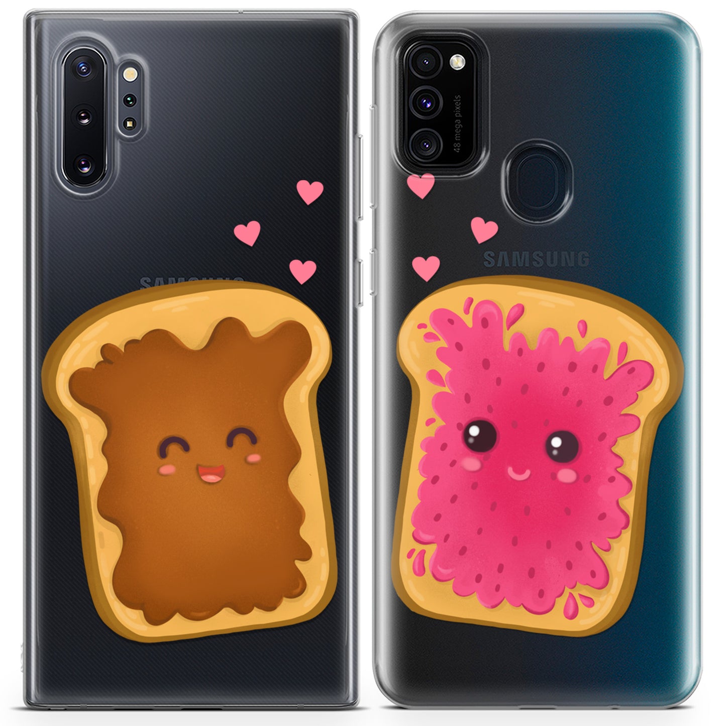 Cavka iPhone Couple Cases Jelly and Butter