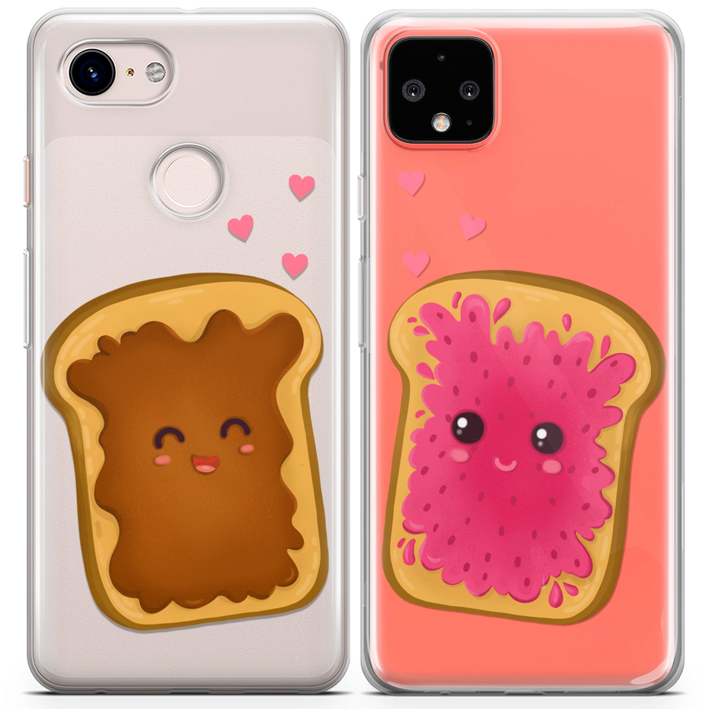 Cavka iPhone Couple Cases Jelly and Butter