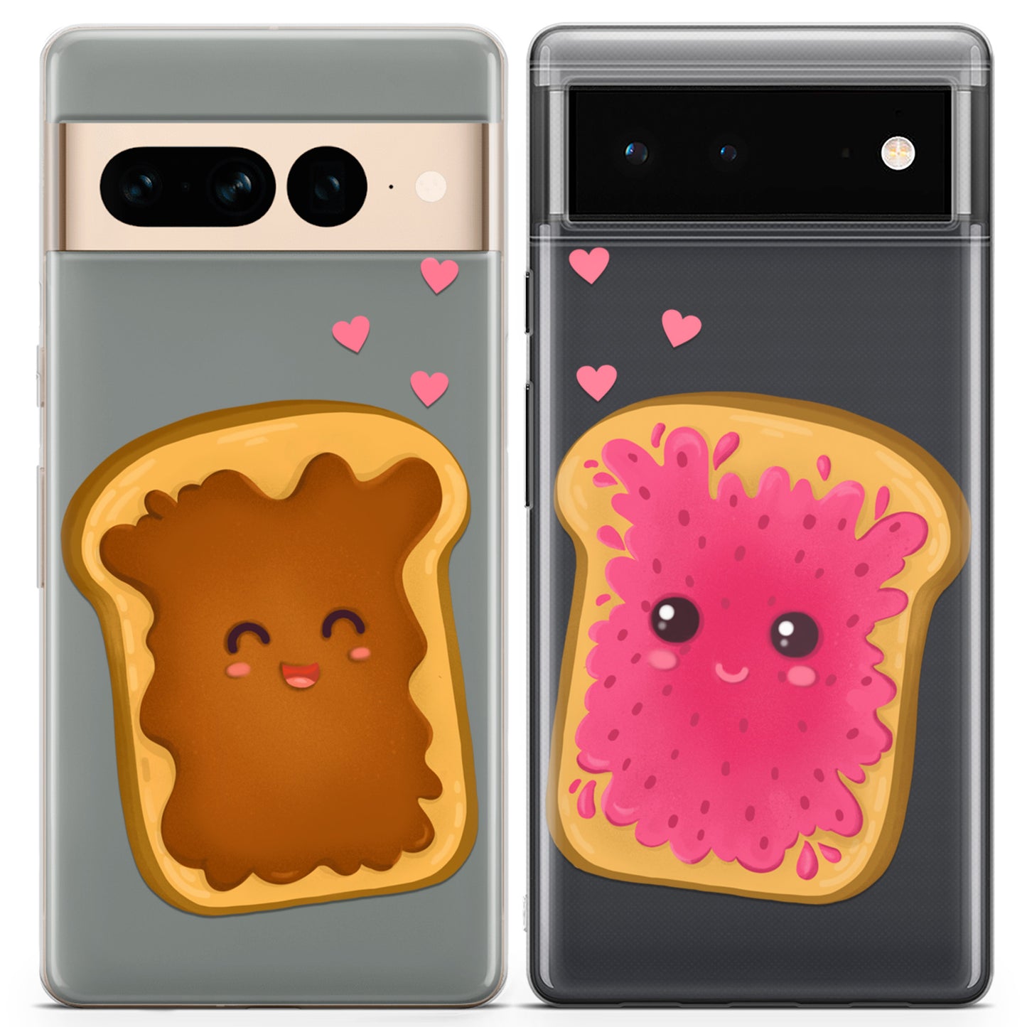 Cavka iPhone Couple Cases Jelly and Butter