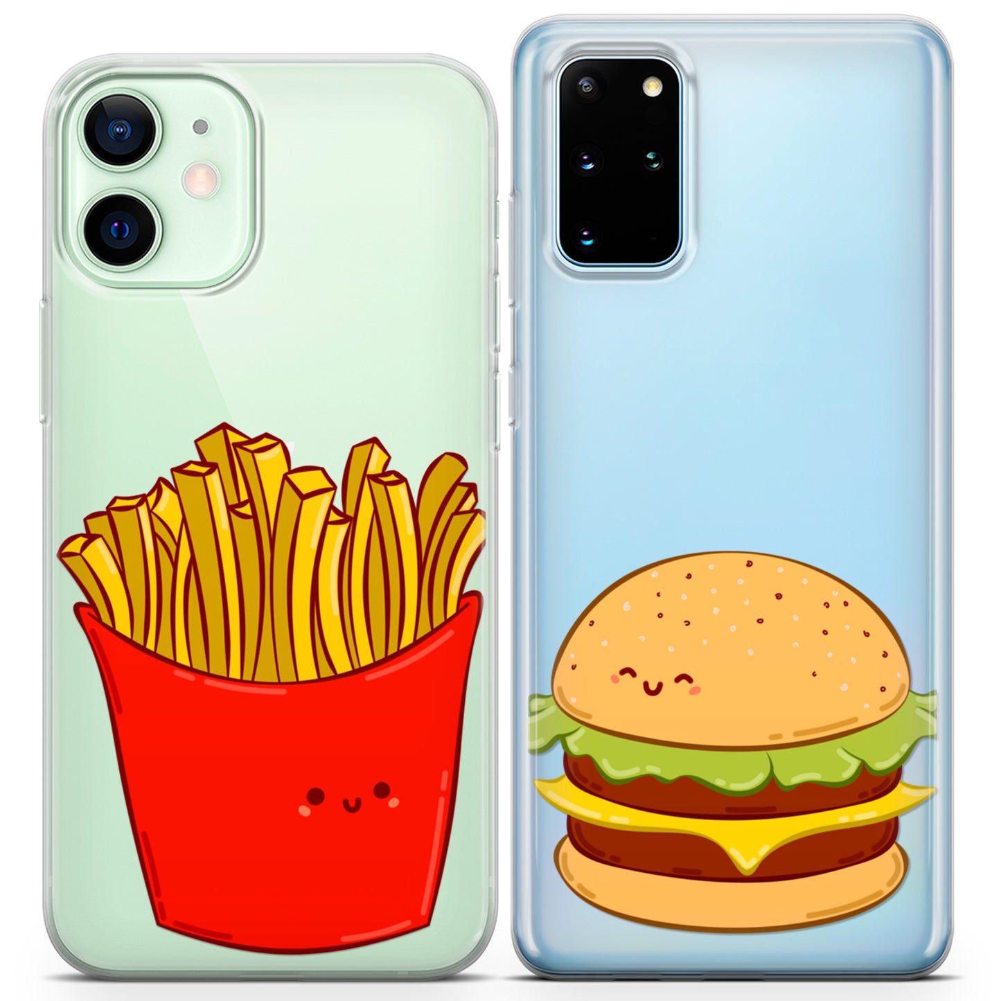 Cavka iPhone Couple Cases Junk Food