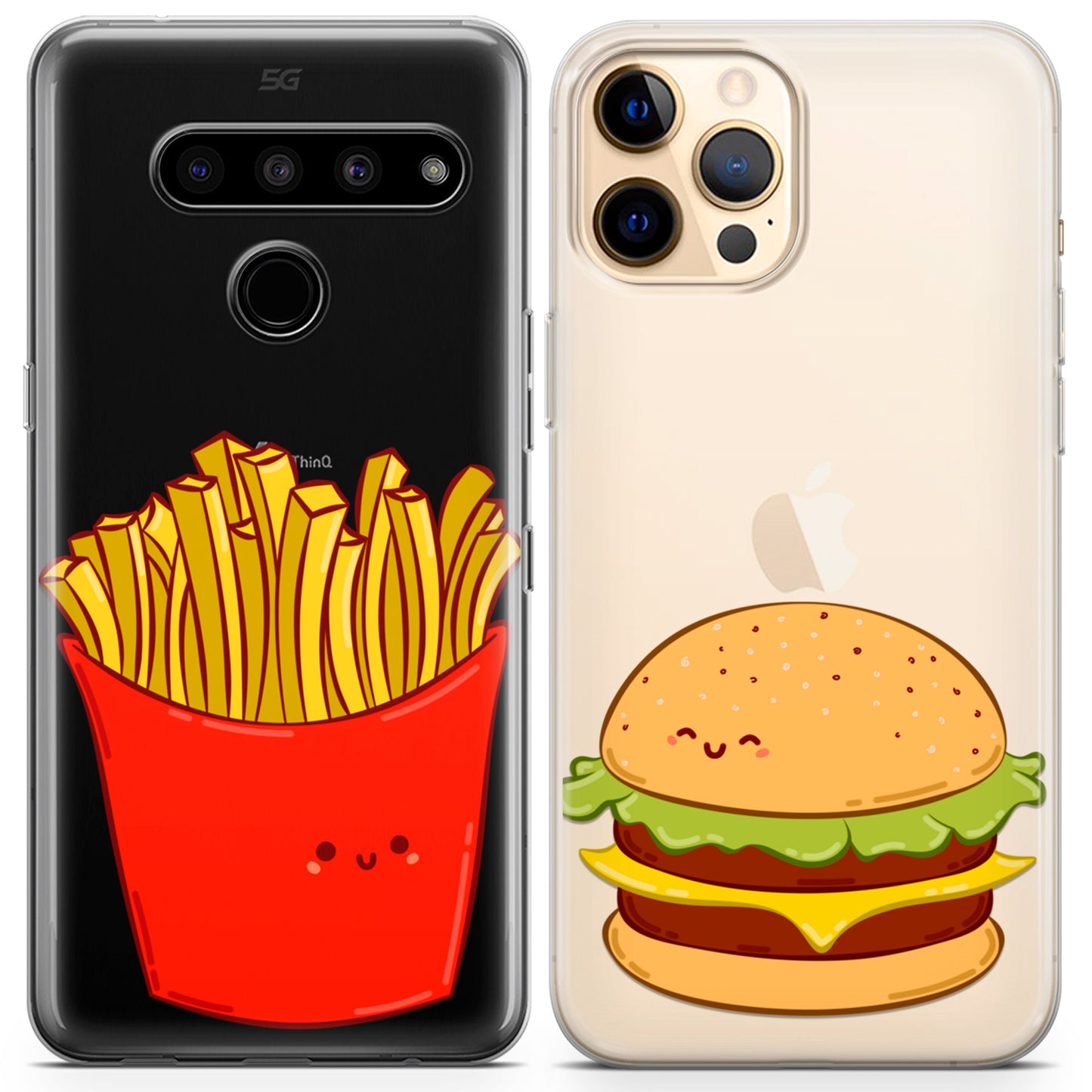 Cavka iPhone Couple Cases Junk Food