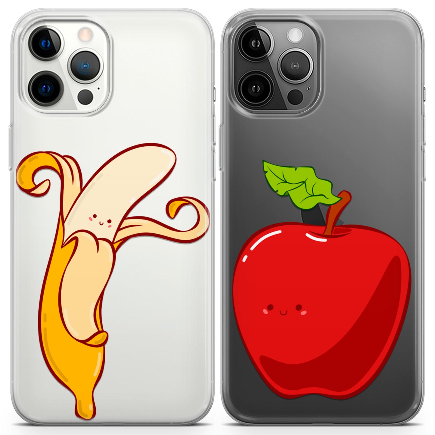 Cavka iPhone Couple Cases Fruit Couple