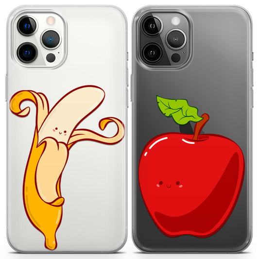 Cavka iPhone Couple Cases Fruit Couple