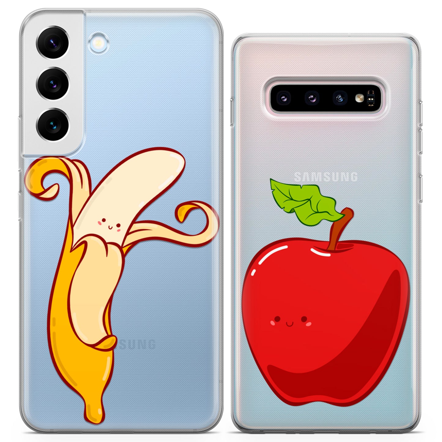 Cavka iPhone Couple Cases Fruit Couple