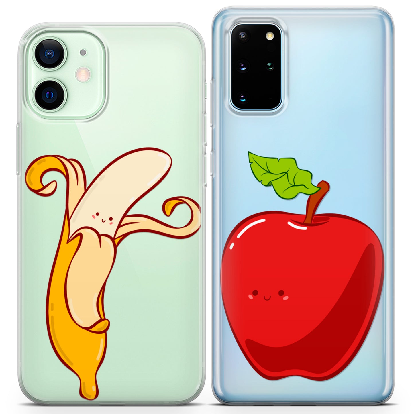 Cavka iPhone Couple Cases Fruit Couple