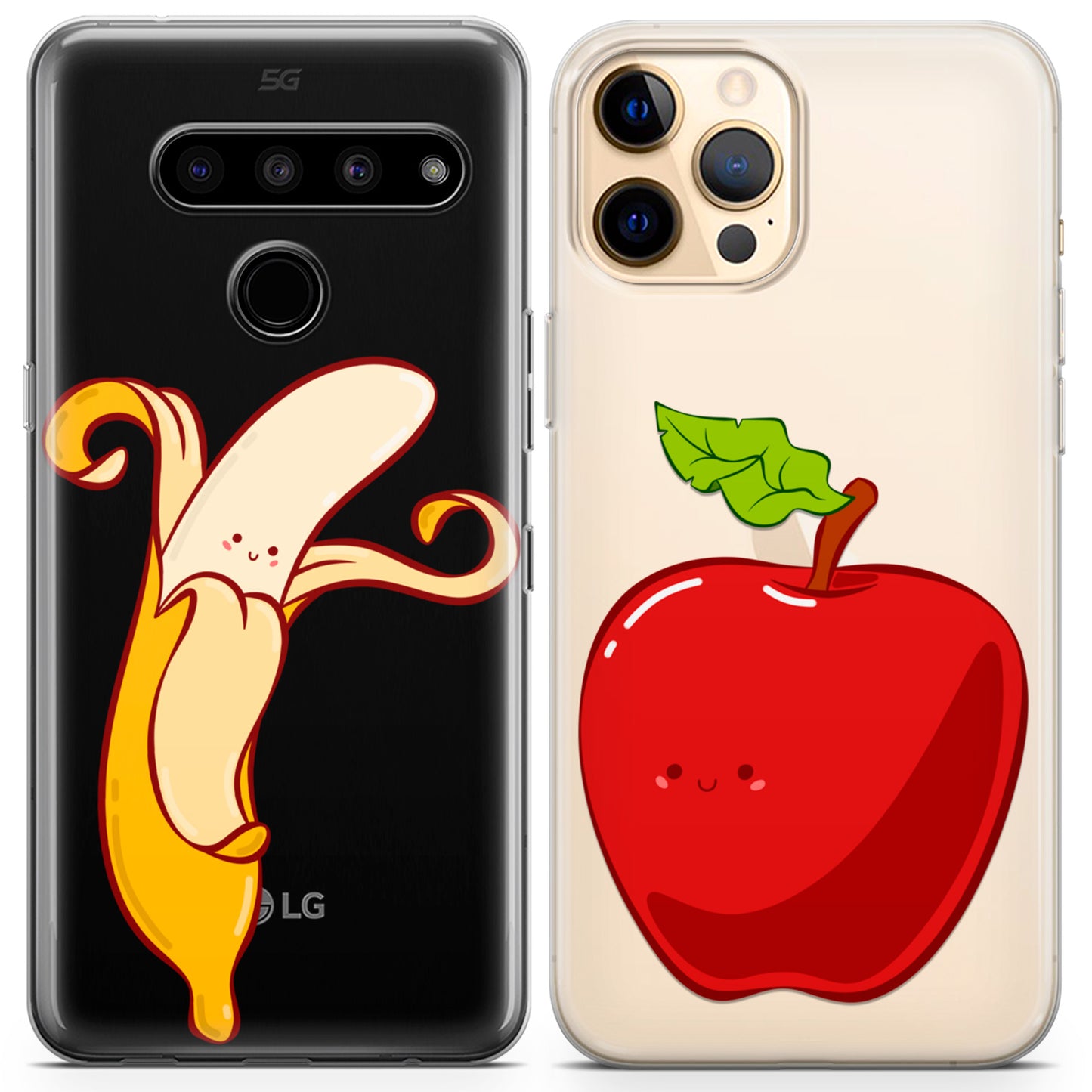 Cavka iPhone Couple Cases Fruit Couple