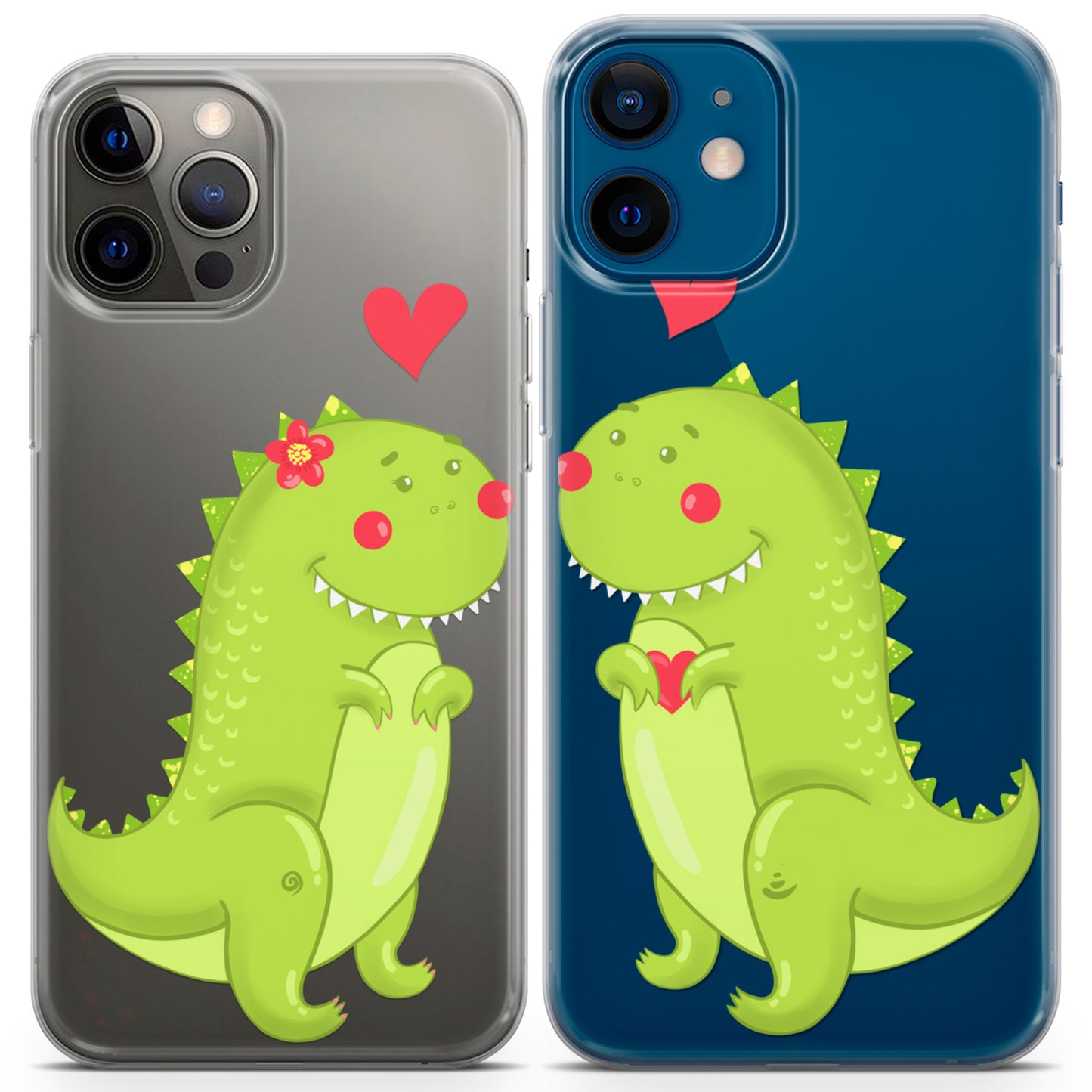 Cavka iPhone Couple Cases T Rex Love