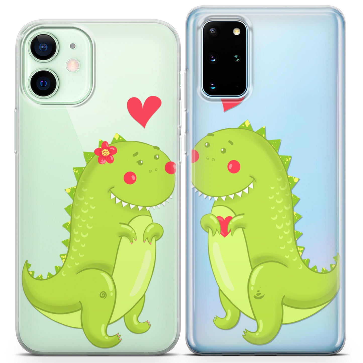 Cavka iPhone Couple Cases T Rex Love