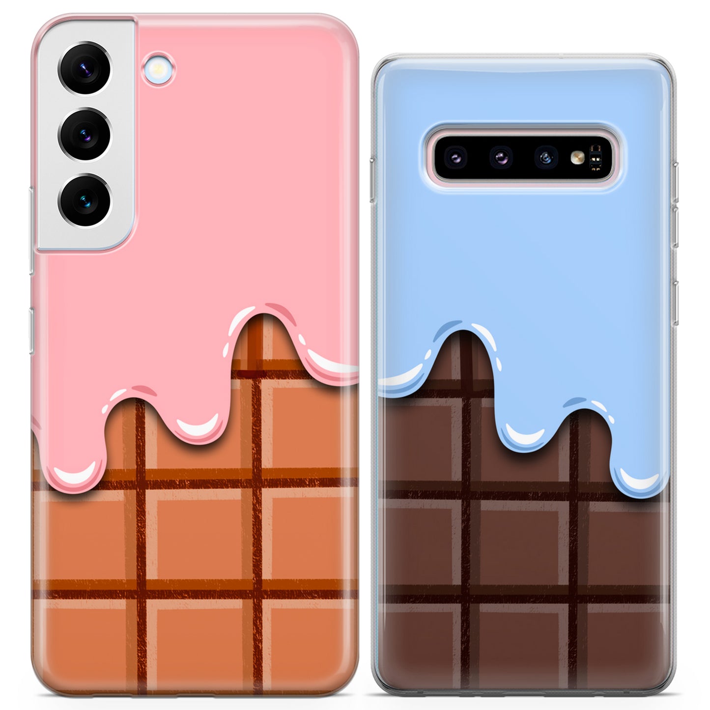 Cavka iPhone Couple Cases Melting Chocolate