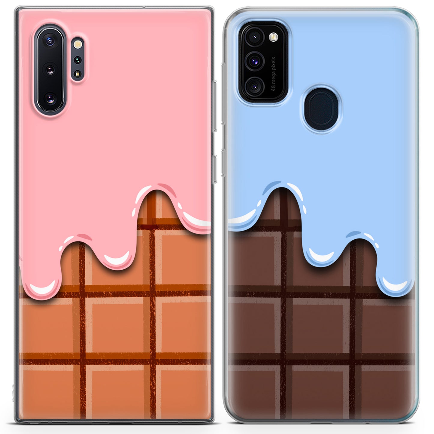 Cavka iPhone Couple Cases Melting Chocolate