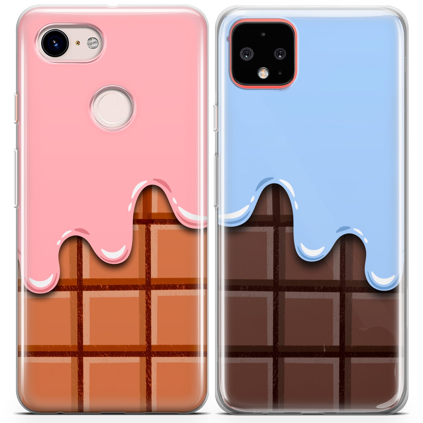 Cavka iPhone Couple Cases Melting Chocolate