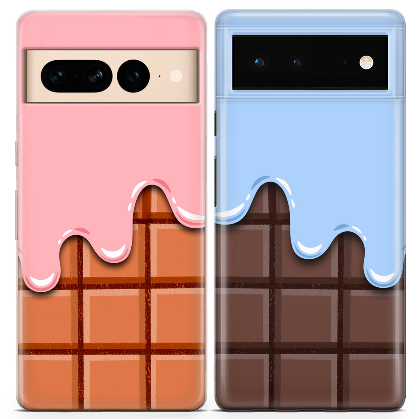 Cavka iPhone Couple Cases Melting Chocolate