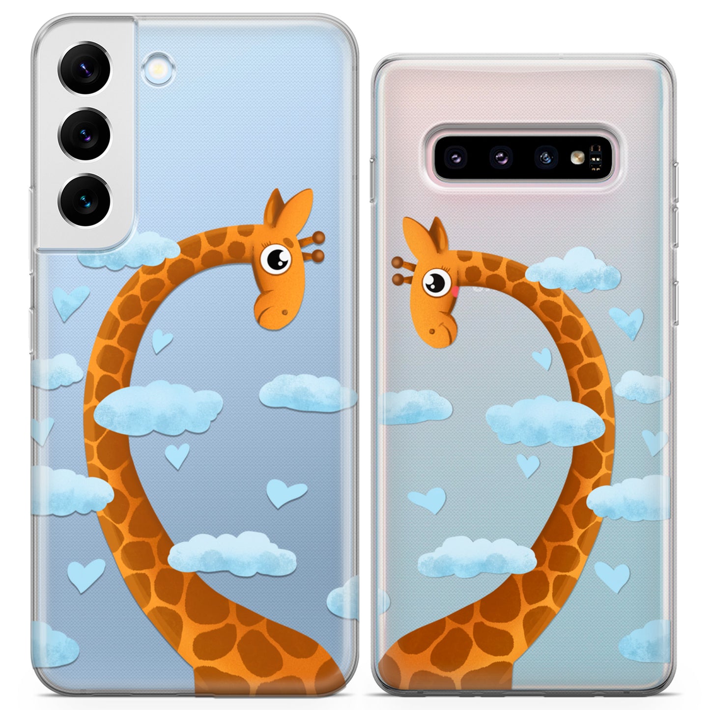 Cavka iPhone Couple Cases Adorable Giraffes